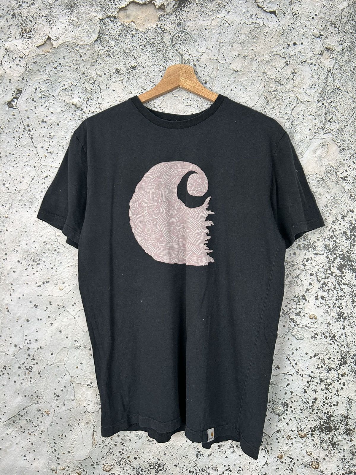 Carhartt Carhartt Big Logo Tee Streetwear Workwear Vintage Size US M / EU 48-50 / 2 - 1 Thumbnail