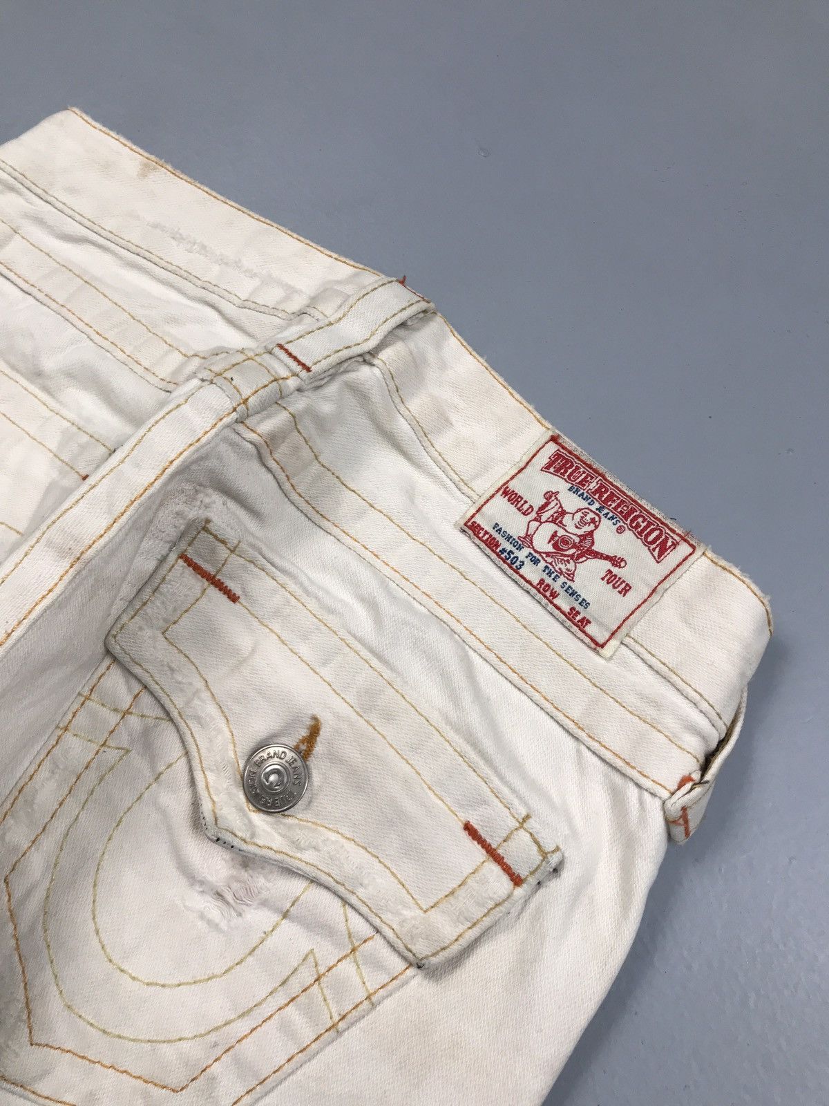 Vintage Rare vintage womens bootcut denim pants Size 26" / US 2 / IT 38 - 6 Thumbnail