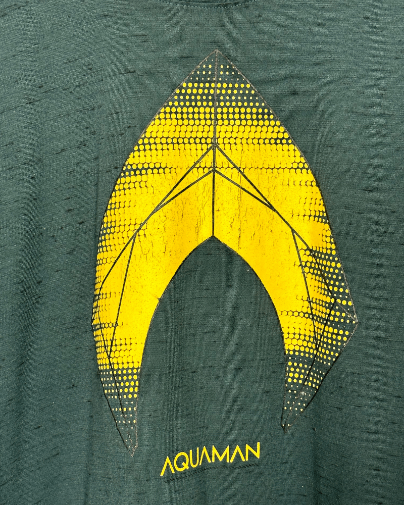 DC Comics Vintage Aquaman Men's Green T-Shirt - Size XL Size US XL / EU 56 / 4 - 3 Thumbnail