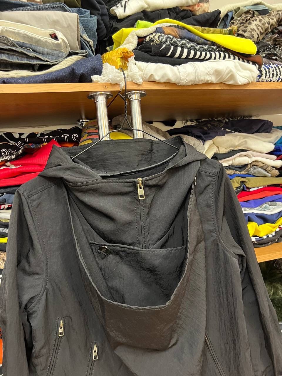Allsaints AllSaints Opium Black Abstract Design Avant Garde Y2K Jacket Size M / US 6-8 / IT 42-44 - 5 Thumbnail