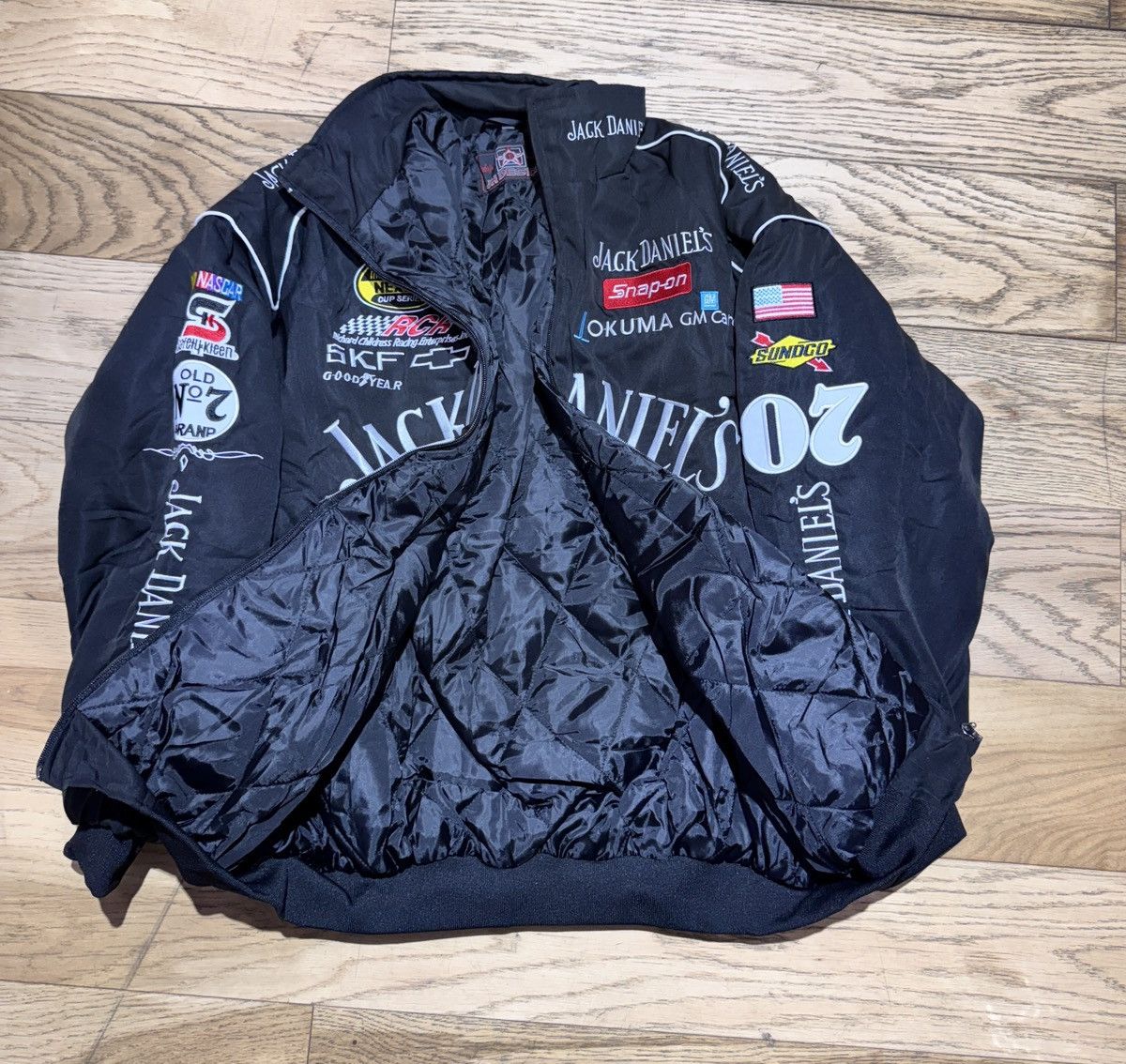 NASCAR × Vintage Embroidered NASCAR bomber jacket Porsche size L Size US L / EU 52-54 / 3 - 2 Thumbnail