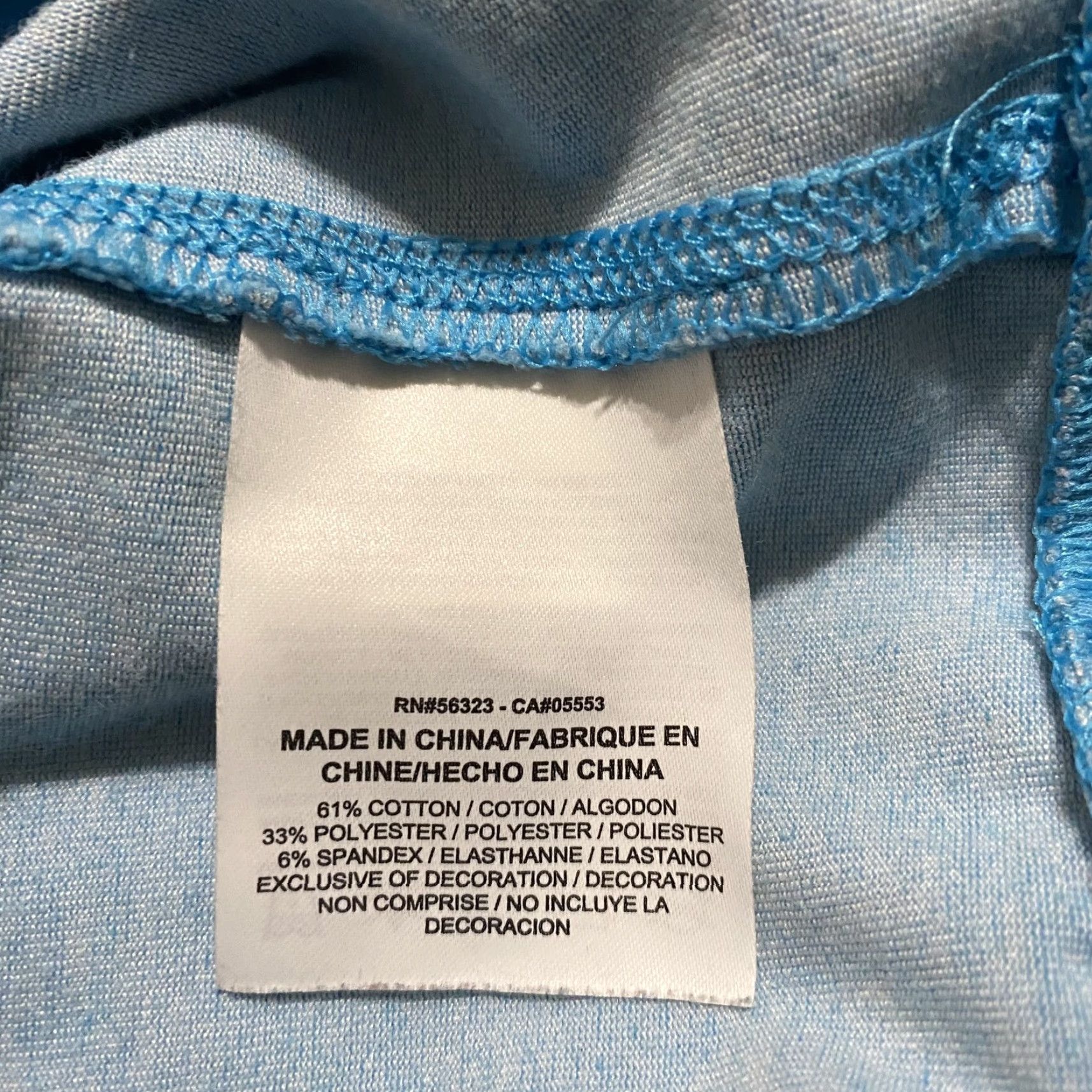 Nike Nike Dri-Fit Sweatshirt Womens XL Blue Light Weight Long Sleeve Round Neck Raglan Shirt Size XL / US 12-14 / IT 48-50 - 5 Thumbnail