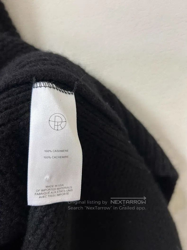 The Row The Row Black cashmere knit cardigan Size L / US 10 / IT 46 - 7 Thumbnail