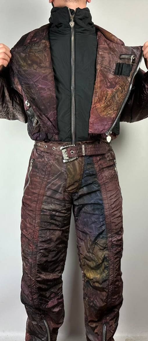 Vintage High Society Vintage Outdoor Skiing Overall Jumpsuit size 52 Size US 36 / EU 52 - 3 Thumbnail