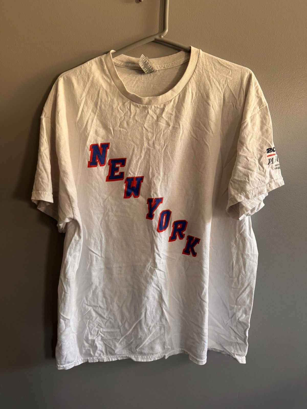 NHL New York Rangers White Tee Size US XL / EU 56 / 4 - 1 Thumbnail