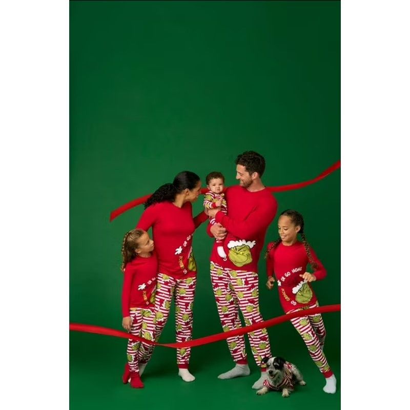 Other Dr. Seuss Grinch Matching Family Pajama Set of 4 Size M / US 6-8 / IT 42-44 - 21 Thumbnail
