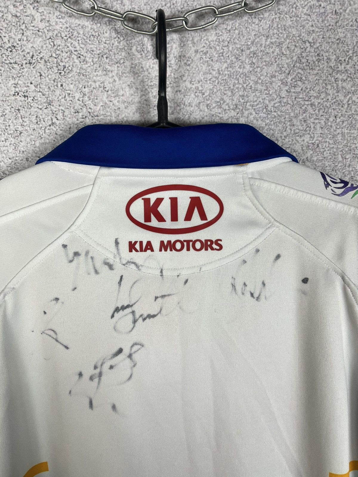 Vintage Vintage Leeds Rhinos Signed Team Patric Rugby Jersey Shirt Size US L / EU 52-54 / 3 - 9 Thumbnail