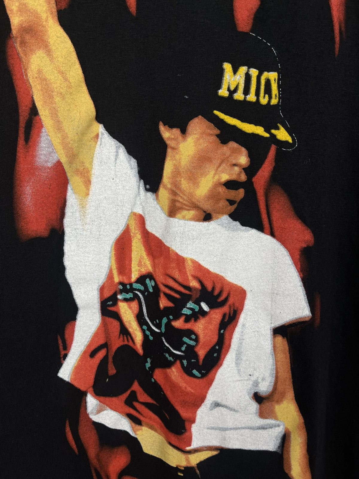 Band Tees Vintage Mick Jagger Rolling Stones rare rock band tee 90’s Size US XL / EU 56 / 4 - 11 Thumbnail