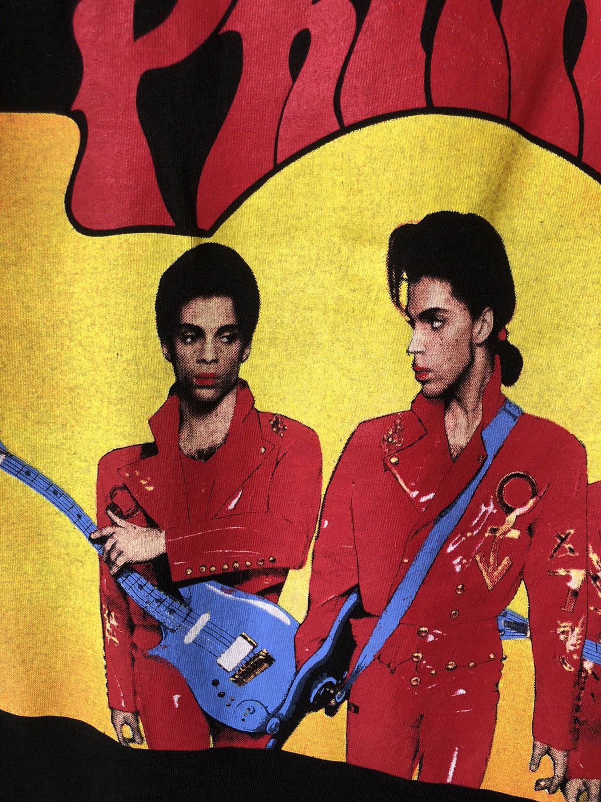 Band Tees Vintage 90s PRINCE Very Rare Design Band Tee Size US M / EU 48-50 / 2 - 4 Thumbnail