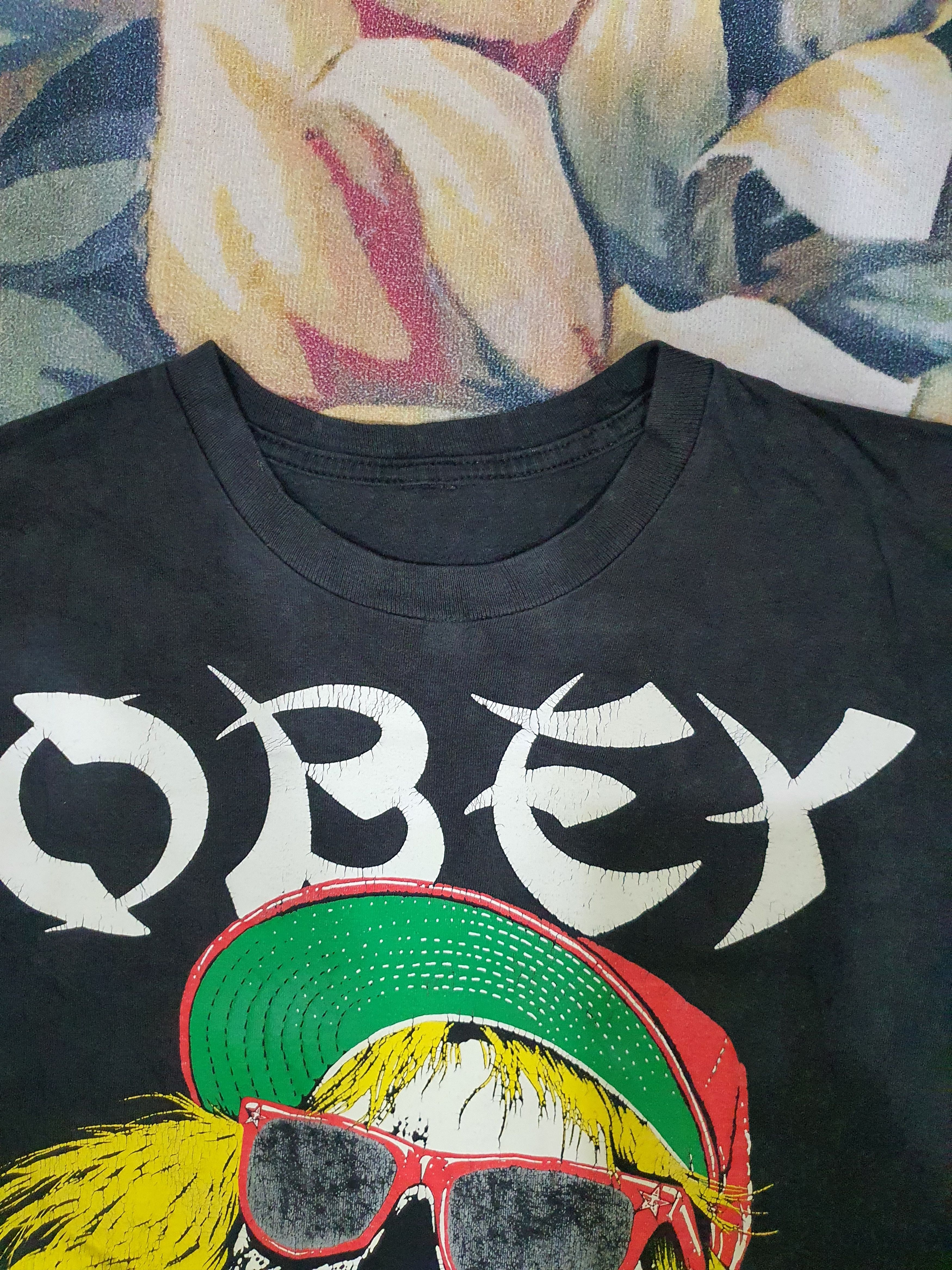 14th Addiction Obey Posse graphic t-shirt featuring a skull design Size US M / EU 48-50 / 2 - 5 Thumbnail