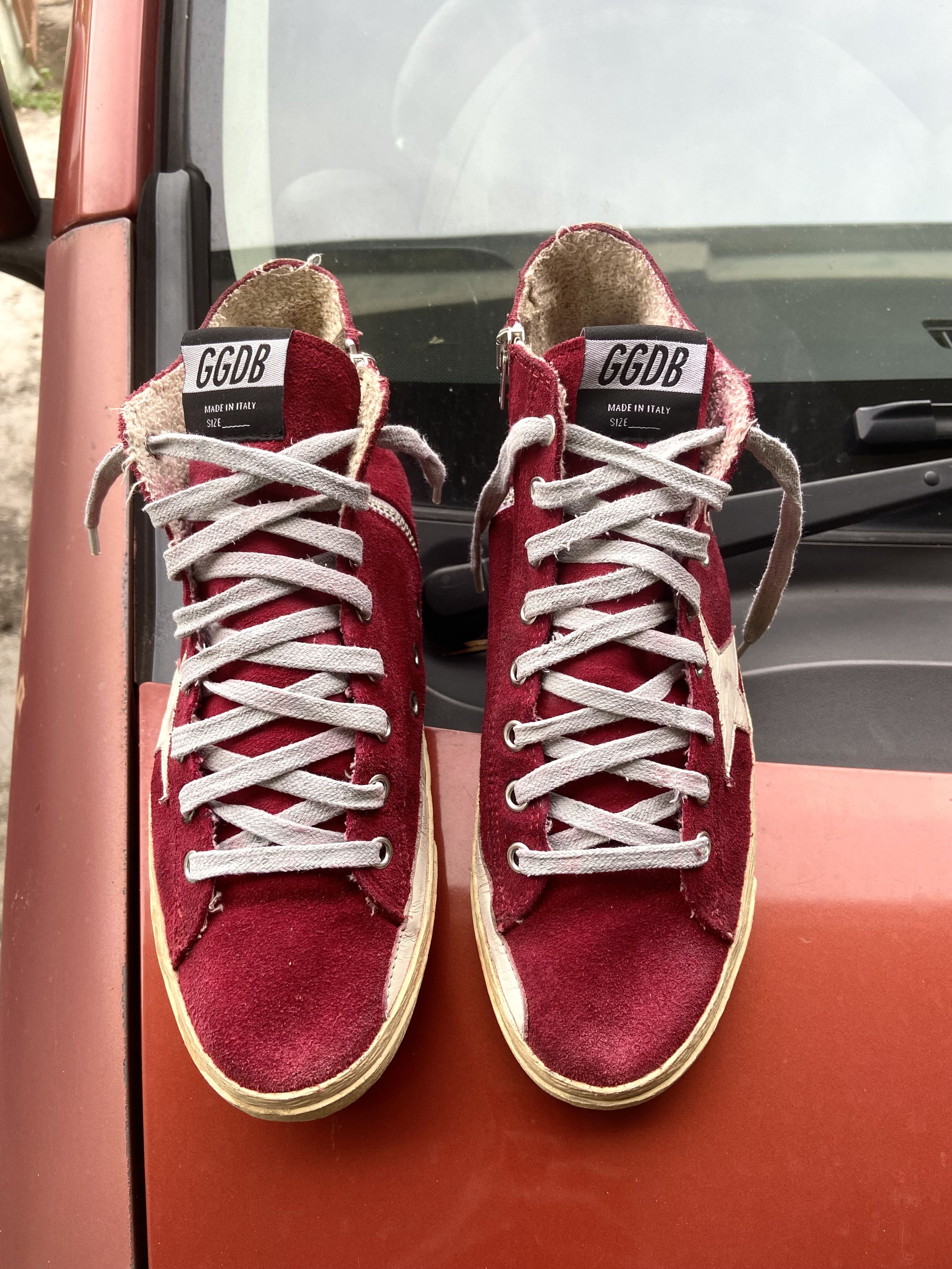 Golden Goose Golden Goose Suede High-Cut Size US 6 / IT 36 - 1 Thumbnail