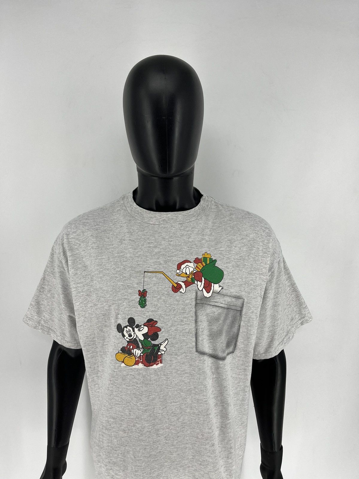Disney Vintage 90s Mickey And Minnie Mouse Shirt Christian's Theme Size US XL / EU 56 / 4 - 5 Thumbnail
