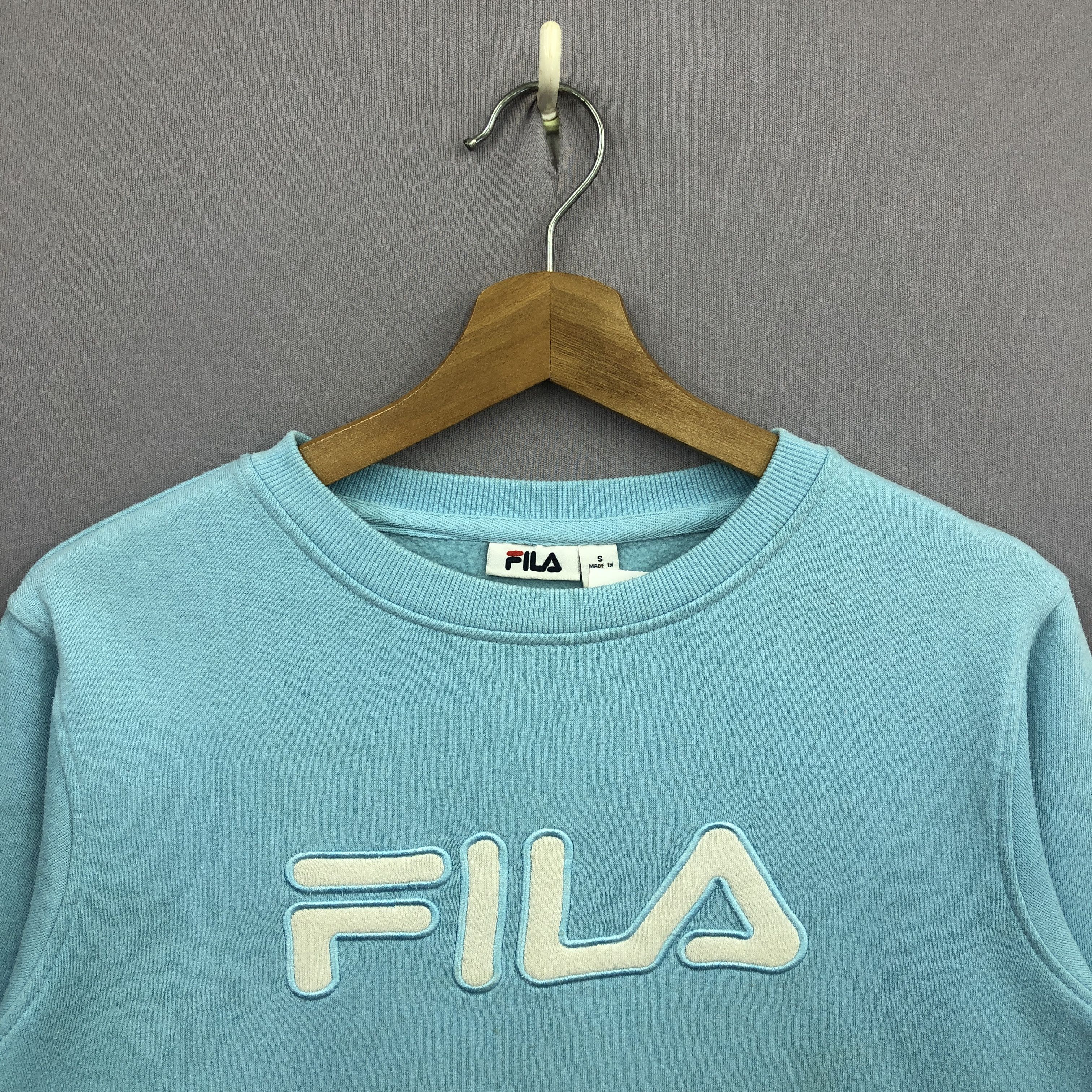 Fila × Vintage Vintage Fila Sweater Sweatshirt Jumper Pullover Size US M / EU 48-50 / 2 - 2 Thumbnail