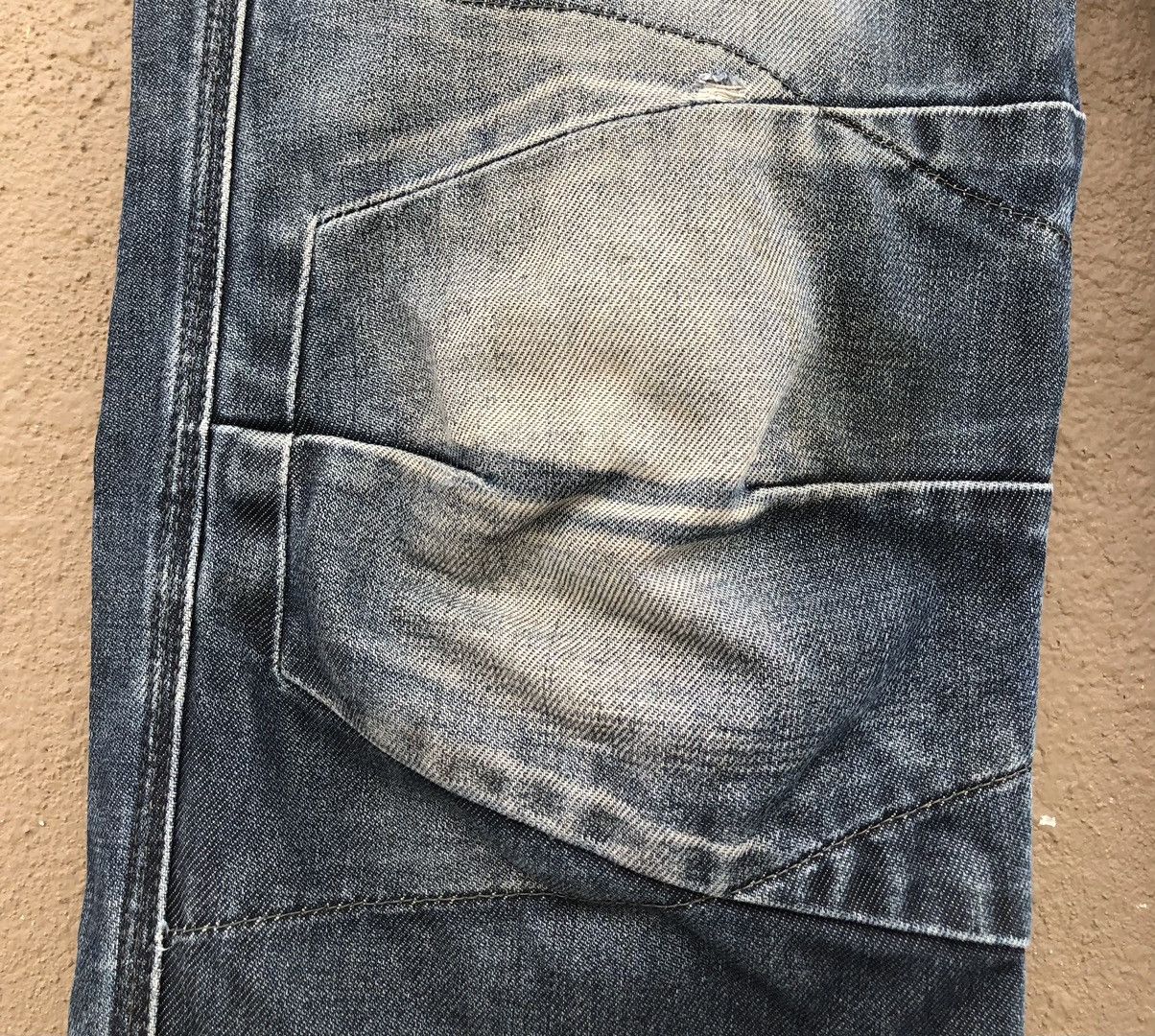 G-Star Vintage G-Star General Tapered Extract Straight Cut Jeans Size US 33 - 9 Thumbnail