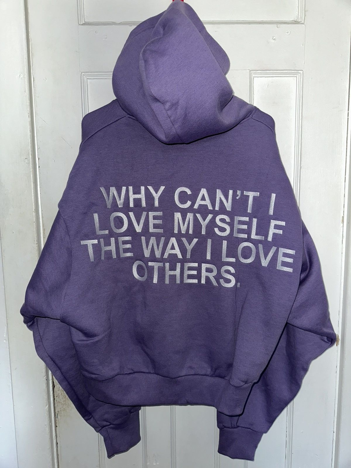 image of Get Some Sleep - Why Can’T I? Zippy in Purple, Men's (Size Large)