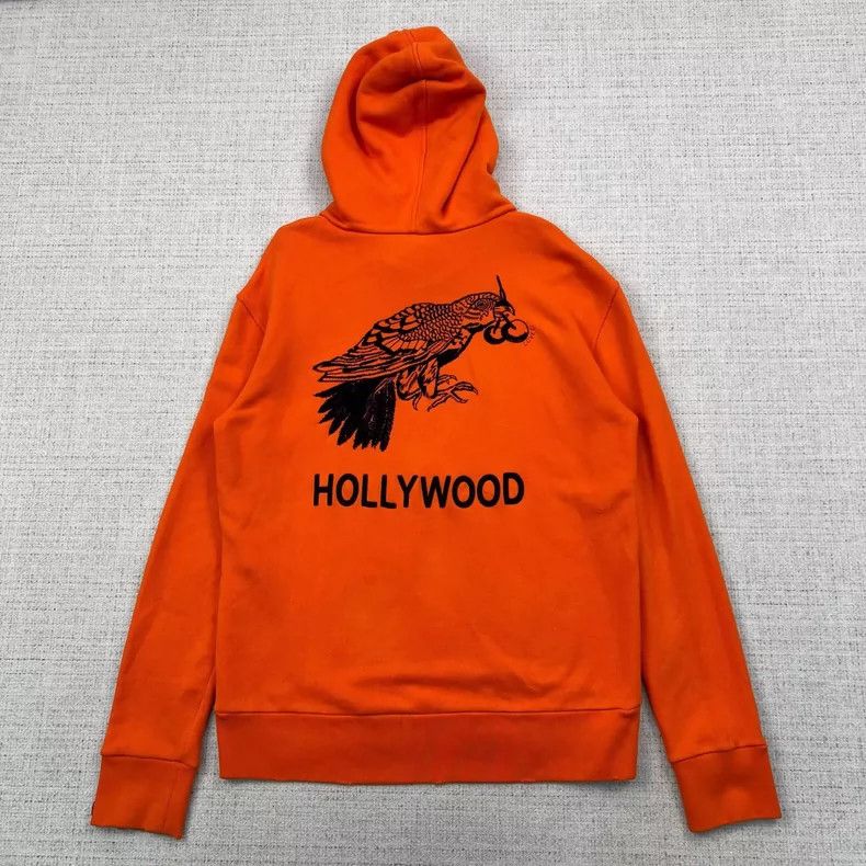 Gucci Gucci Hollywood embroidered parrot logo hooded sweatshirt Size US M / EU 48-50 / 2 - 2 Thumbnail