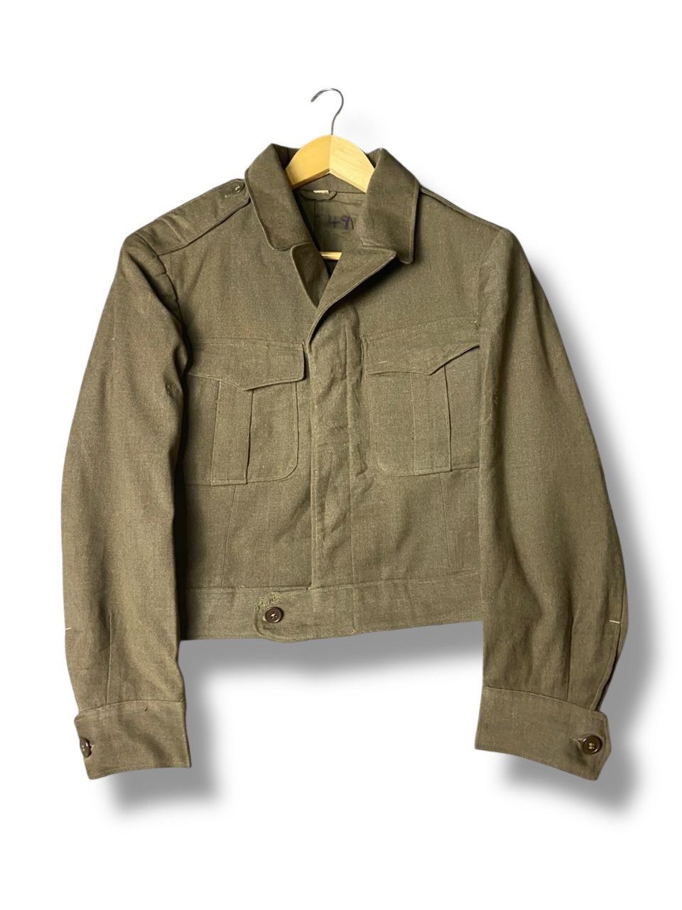 Japanese Brand CM Depot Brand Military Crop Jacket (151) Size US XXS / EU 40 - 1 Thumbnail
