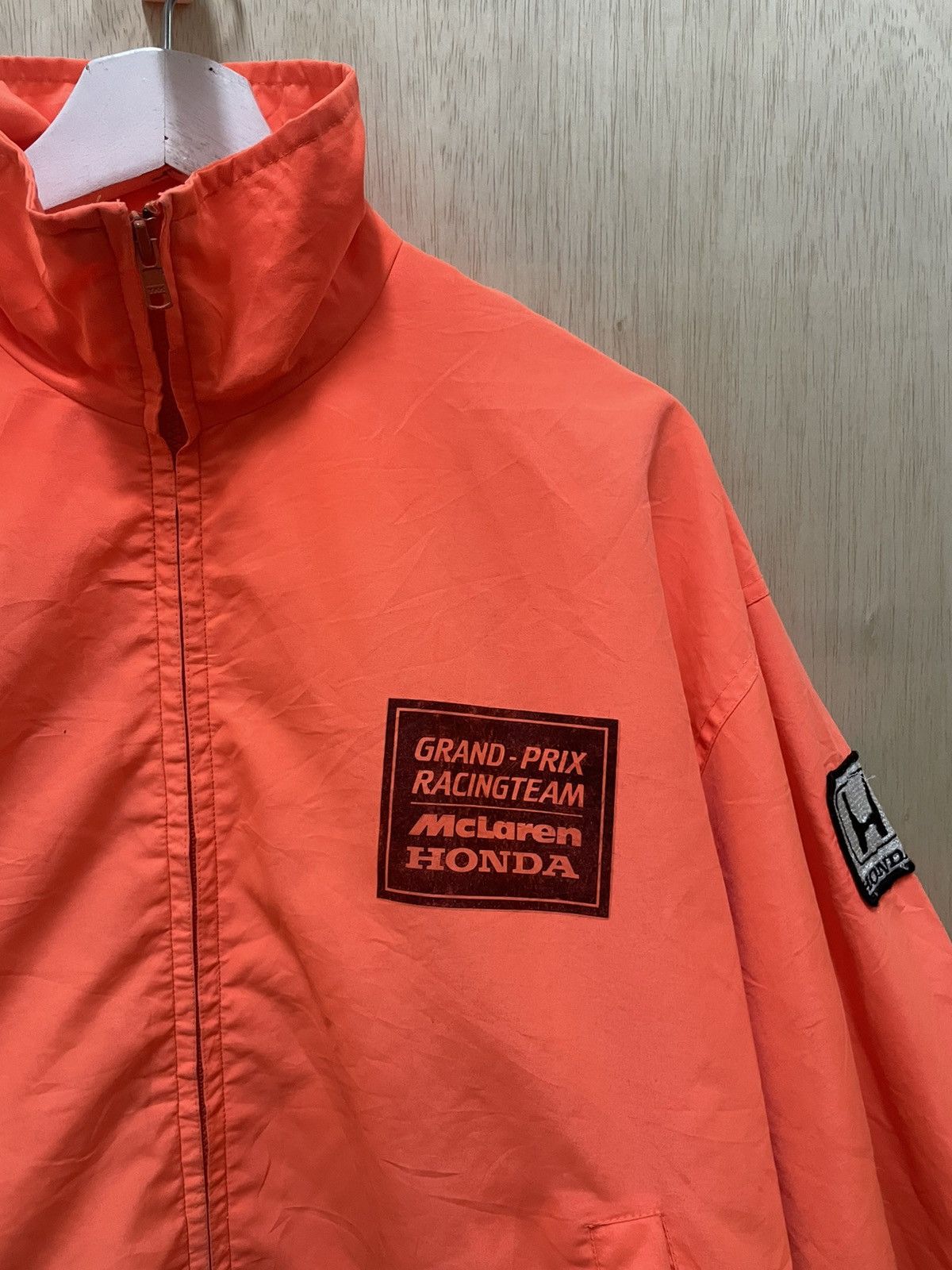 Honda Honda mclaren racing y2k hype streetwear style light jacket Size US L / EU 52-54 / 3 - 4 Thumbnail