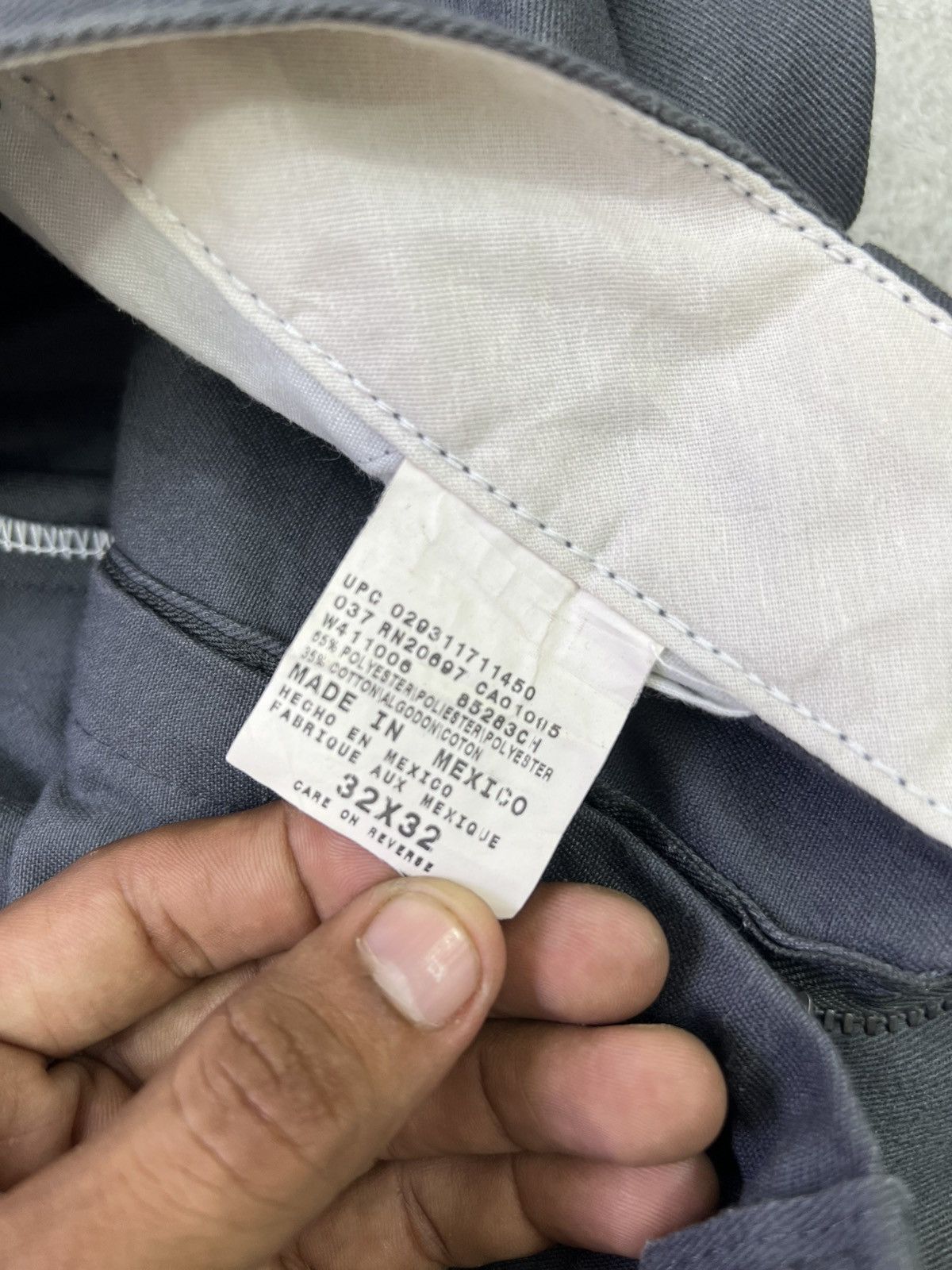 Dickies Dickies Double Knee Work Pants Charcoal Gray 32x32 Loose Size US 32 / EU 48 - 5 Thumbnail