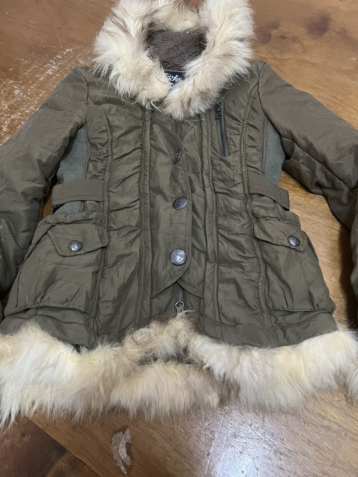 If Six Was Nine × Japanese Brand Vintage Mohair Rare Design Jacket Size M / US 6-8 / IT 42-44 - 8 Thumbnail