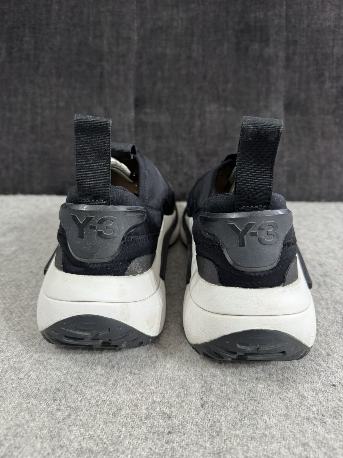 Y-3 Adidas Y-3 Yohji Yamamoto Qisan Cozy Black Sneakers 40 2/3 Size US 7.5 / EU 40-41 - 8 Thumbnail