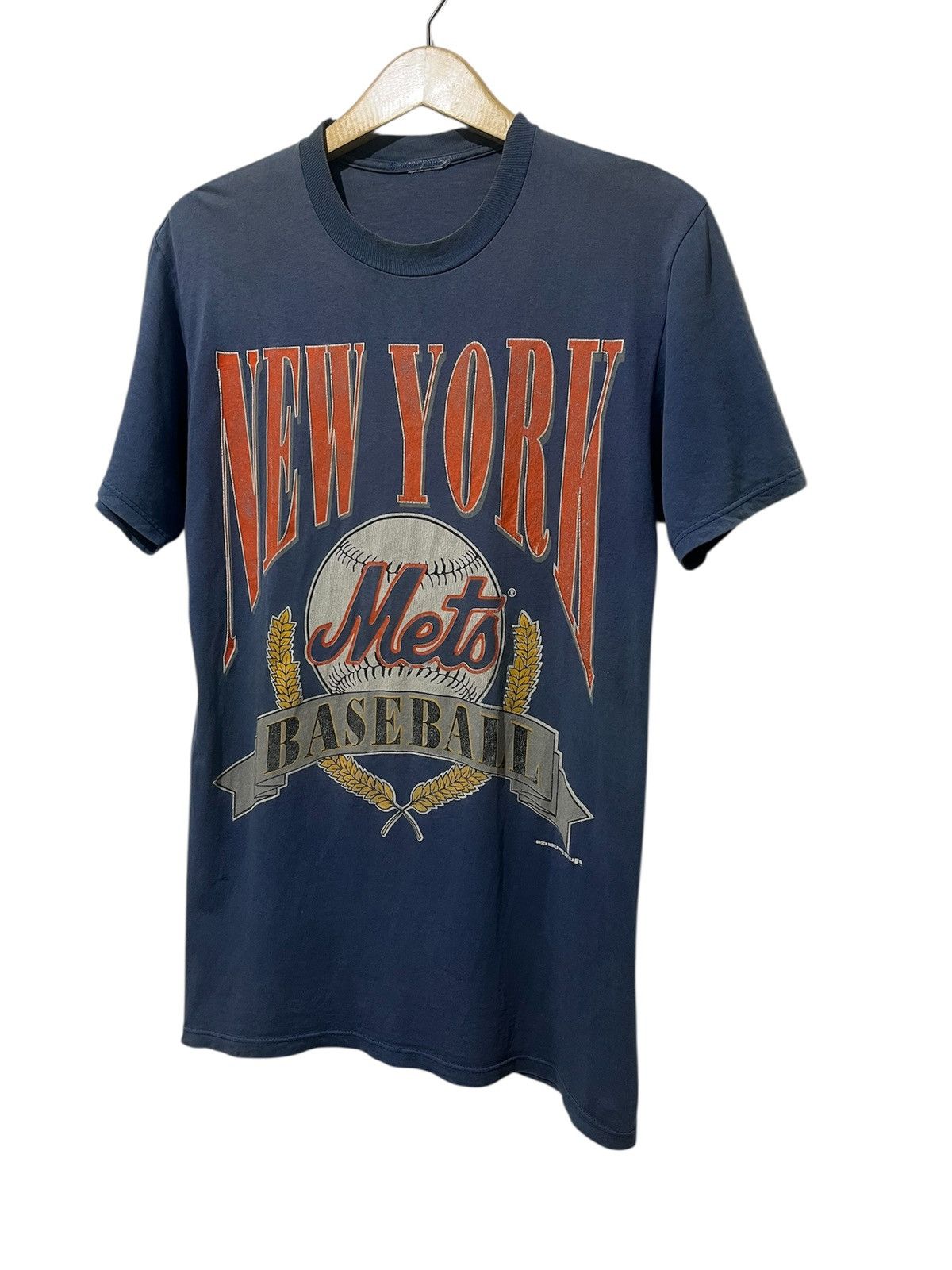 Brockum Japanese 91' New York Mets MLB Brockum T-Shirt Single Stitch Size US M / EU 48-50 / 2 - 2 Thumbnail