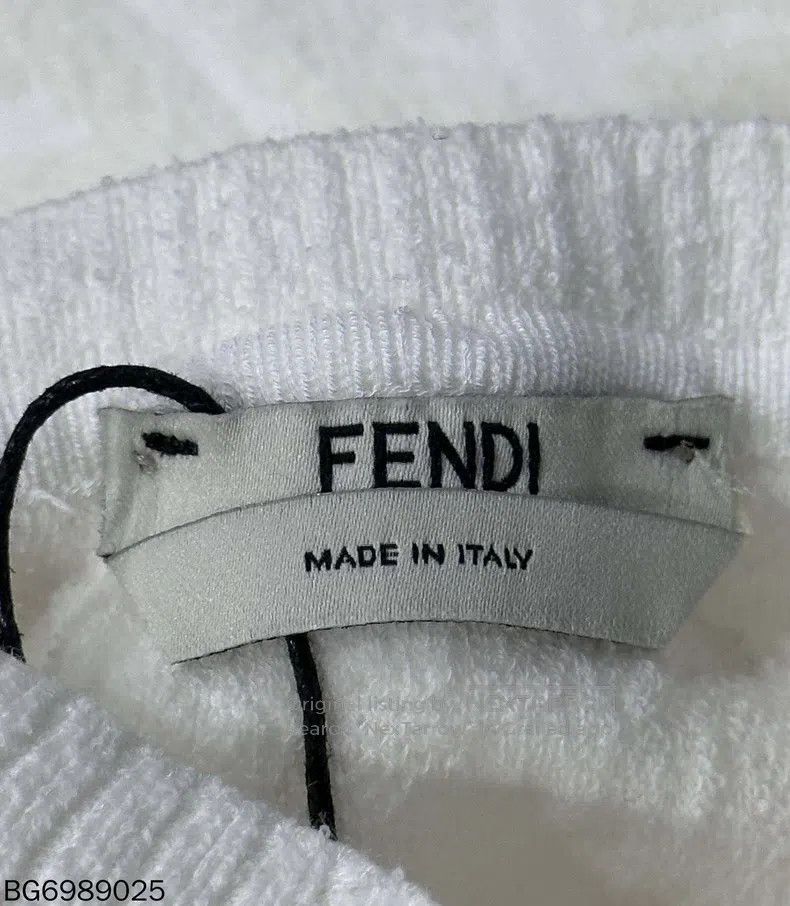 Fendi Fendi Twisted printed logo towel strap maxi dress Size XS / US 0-2 / IT 36-38 - 6 Thumbnail