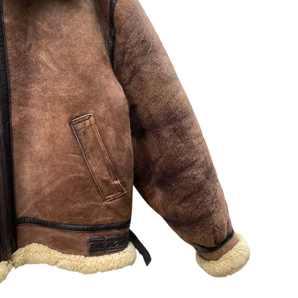 Aviator Nation 💥 Fedeless Military American Wear B3 Sheepskin Us Airforces Size US M / EU 48-50 / 2 - 4 Thumbnail