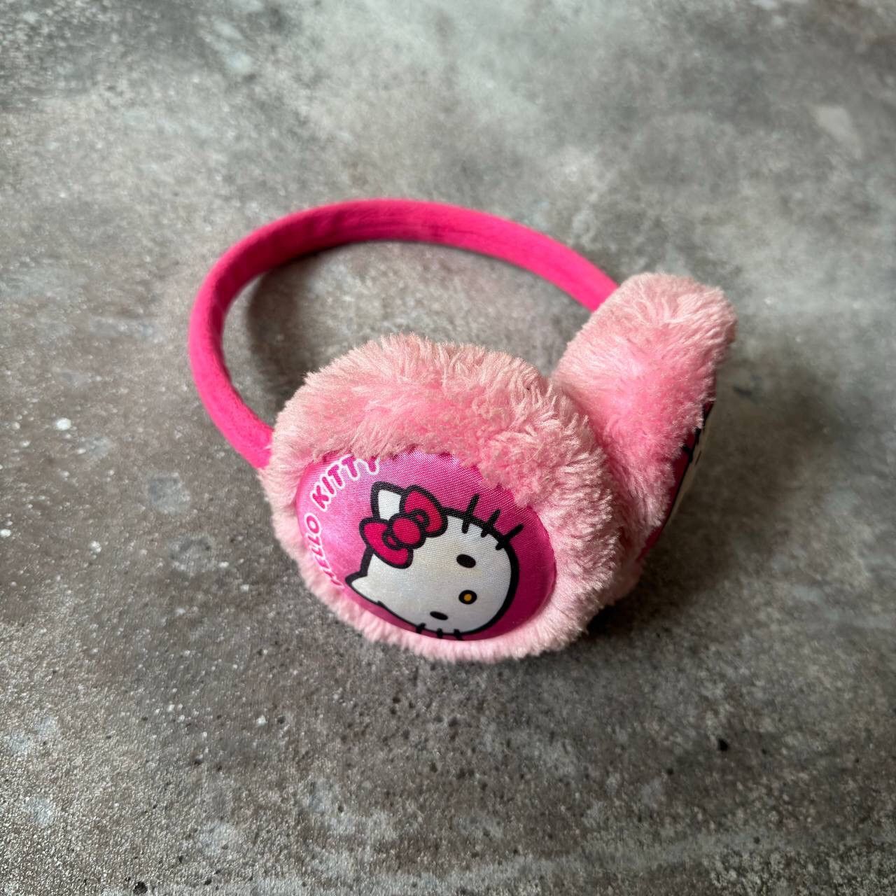 20471120 × Hysteric Glamour × Japanese Brand Y2K Hello Kitty Vintage Pink Headphones Hat Size ONE SIZE - 1 Thumbnail