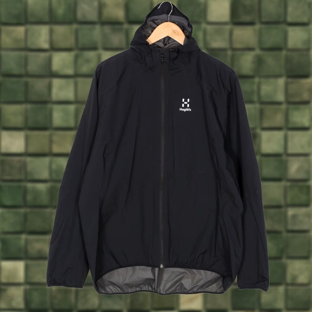 Vintage Haglöfs GORE-TEX LIM Critus Jacket Women XXL Hooded Waterproof Black M L 2010s Designer Modern Jacket Womens Size XXL / US 16-18 / IT 52-54 - 1 Thumbnail