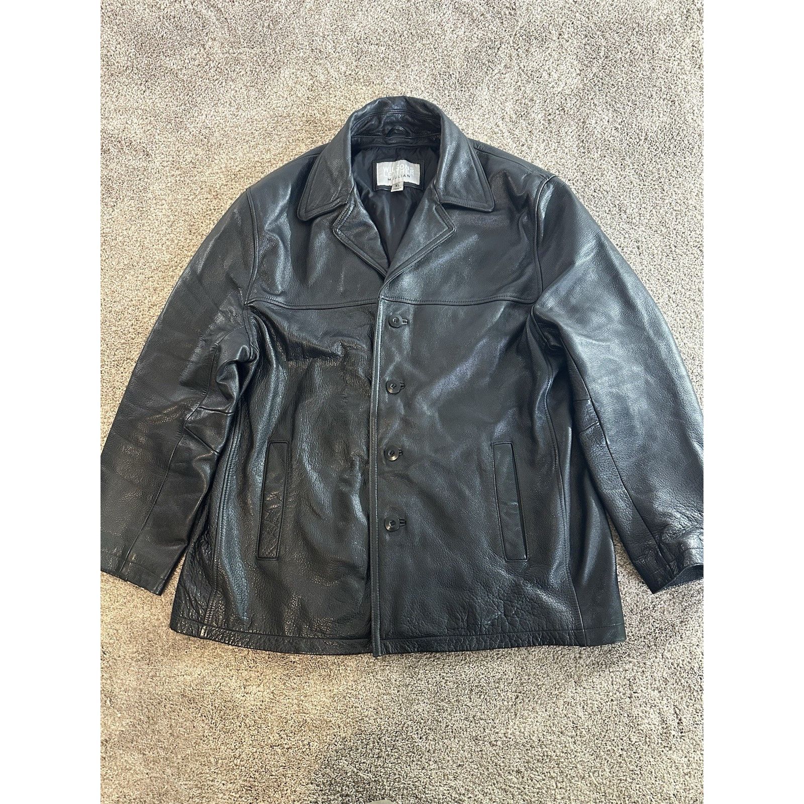 Wilsons Leather Wilson's Leather M Julian Jacket Coat Men’s XL Size US XL / EU 56 / 4 - 1 Thumbnail