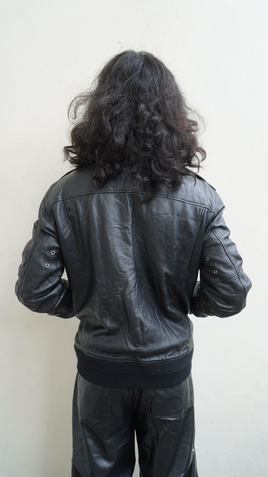 Saint Laurent Paris Saint Laurent - Hedi Slimane F/W15 - Aviator Leather Jacket Size US S / EU 44-46 / 1 - 7 Thumbnail