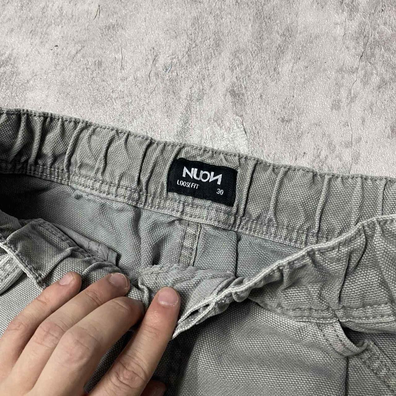Other Grey cargo pants with adjustable waistband #skater Size 30" / US 8 / IT 44 - 5 Thumbnail
