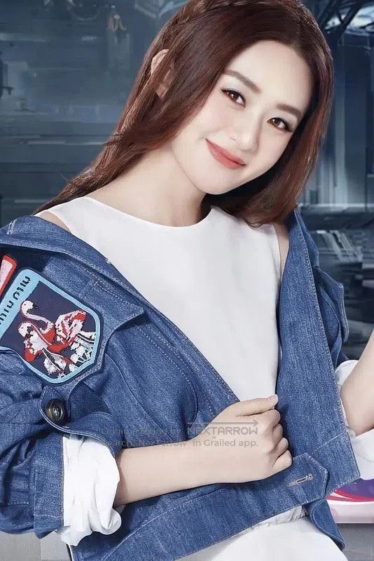 Miu Miu Miu Miu Embroidered Denim Jacket for Women . Size M / US 6-8 / IT 42-44 - 8 Thumbnail