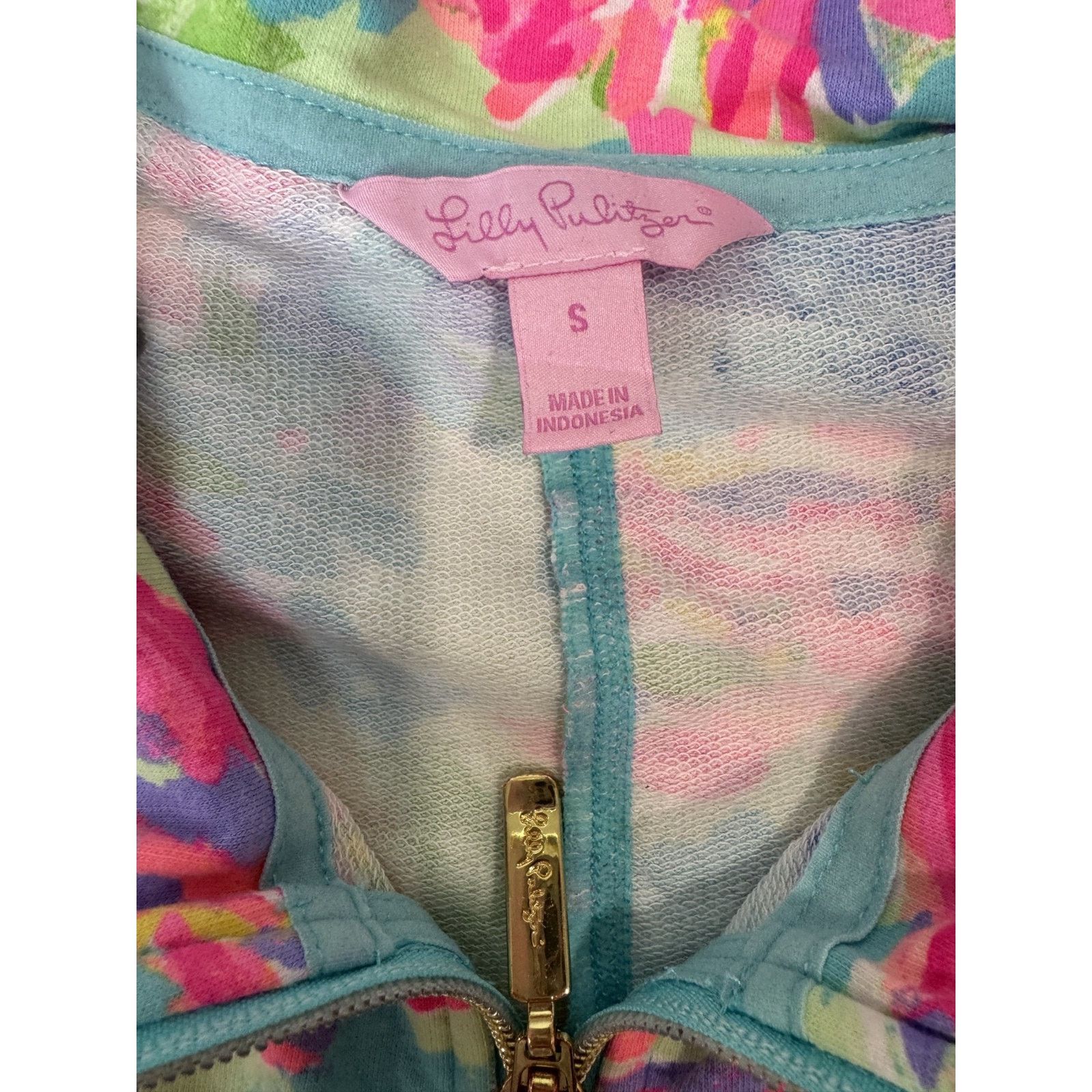 Lilly Pulitzer Lilly Pulitzer Dee Dee Swing Jacket 24199 Palm Beach Small Size S / US 4 / IT 40 - 5 Thumbnail