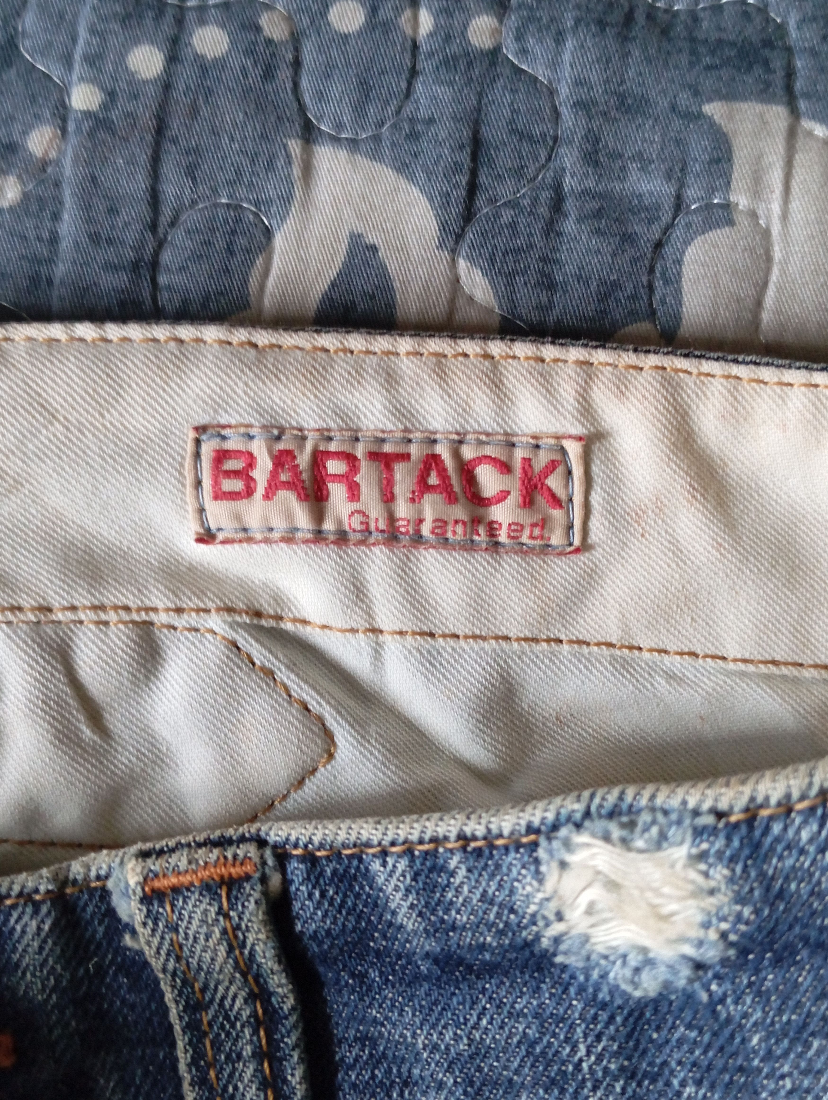 Other Denim Carpenter Distressed Denim with back buckle Size US 31 - 11 Thumbnail