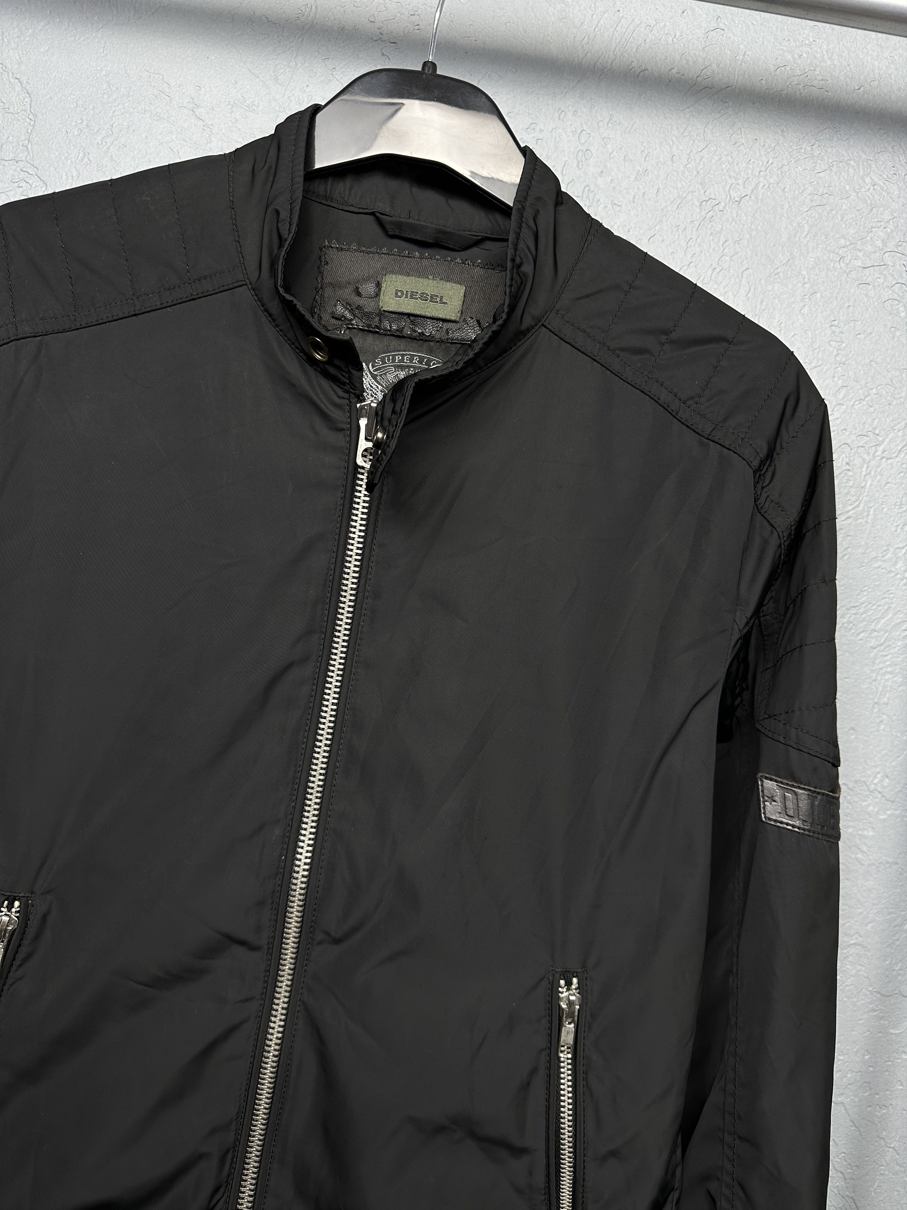 Diesel Diesel Mens Nylon Jacket Size US M / EU 48-50 / 2 - 2 Thumbnail