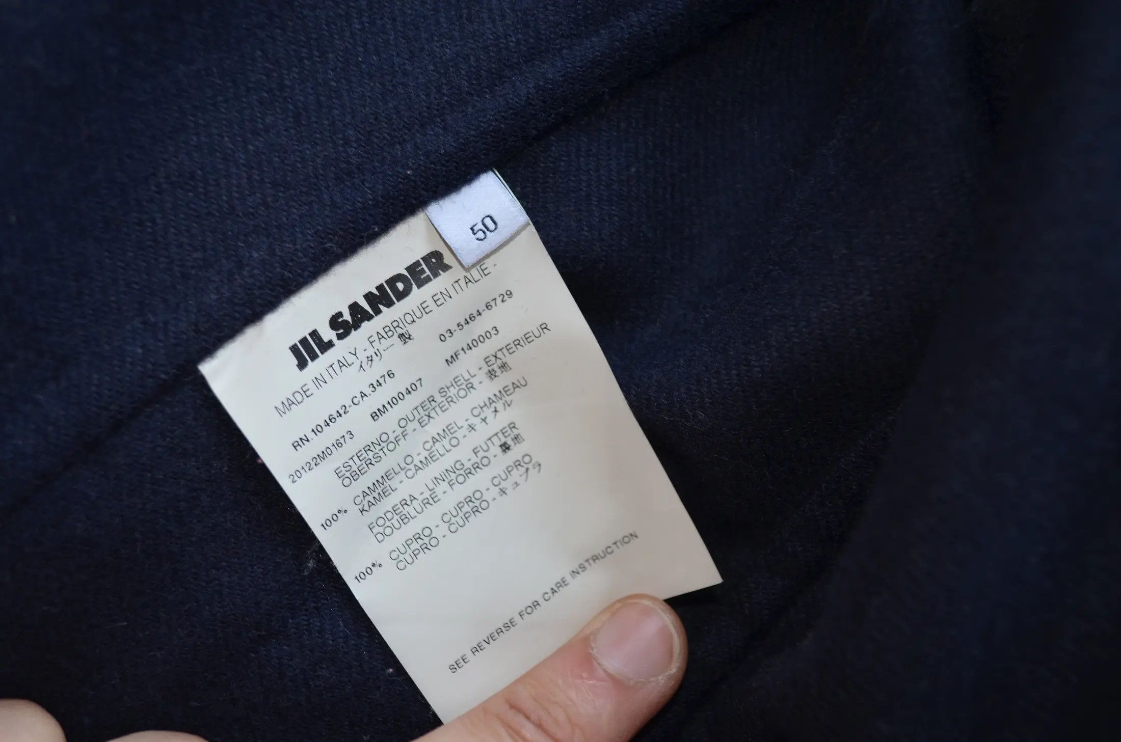 Jil Sander AW12 Raf Simons camel wool coat Size US M / EU 48-50 / 2 - 5 Thumbnail