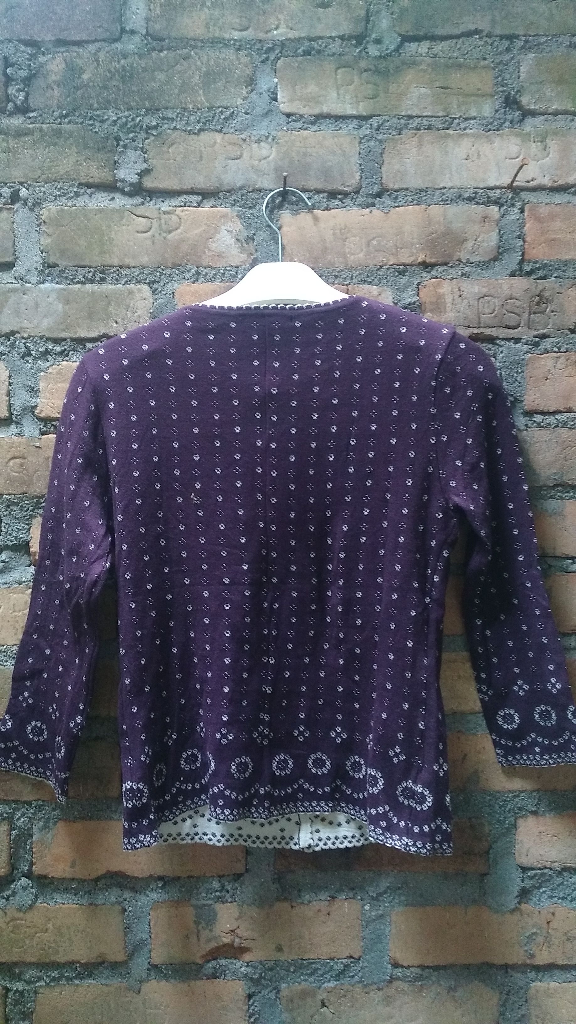 Japanese Brand × Vintage Native Sweaters Native Cardigans Japanese Vivre Sa Vie Size M / US 6-8 / IT 42-44 - 4 Thumbnail