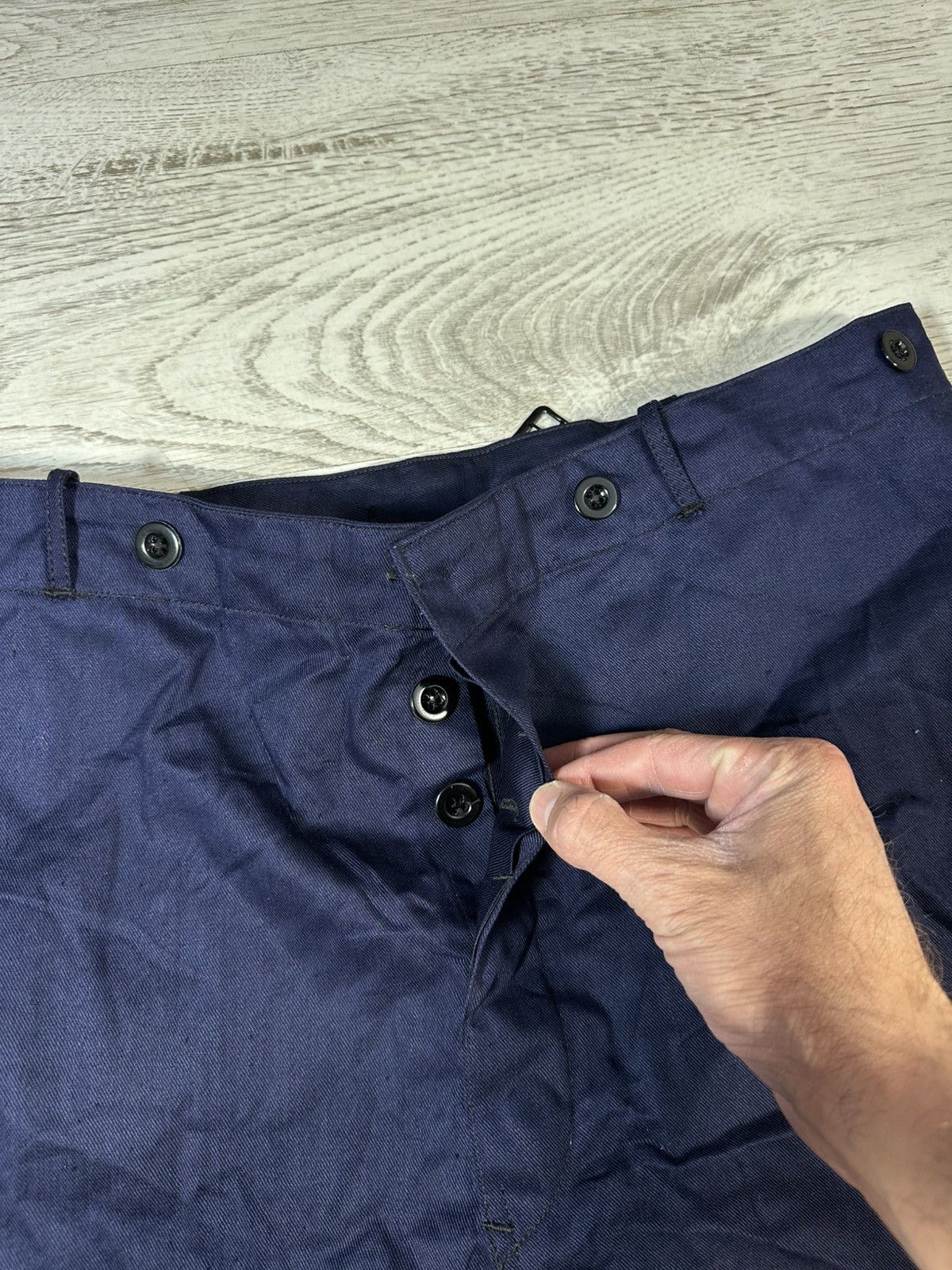 Other Vintage 1970s German Chore Ligtweight Work Suit Pants&Jacket Size US M / EU 48-50 / 2 - 12 Thumbnail