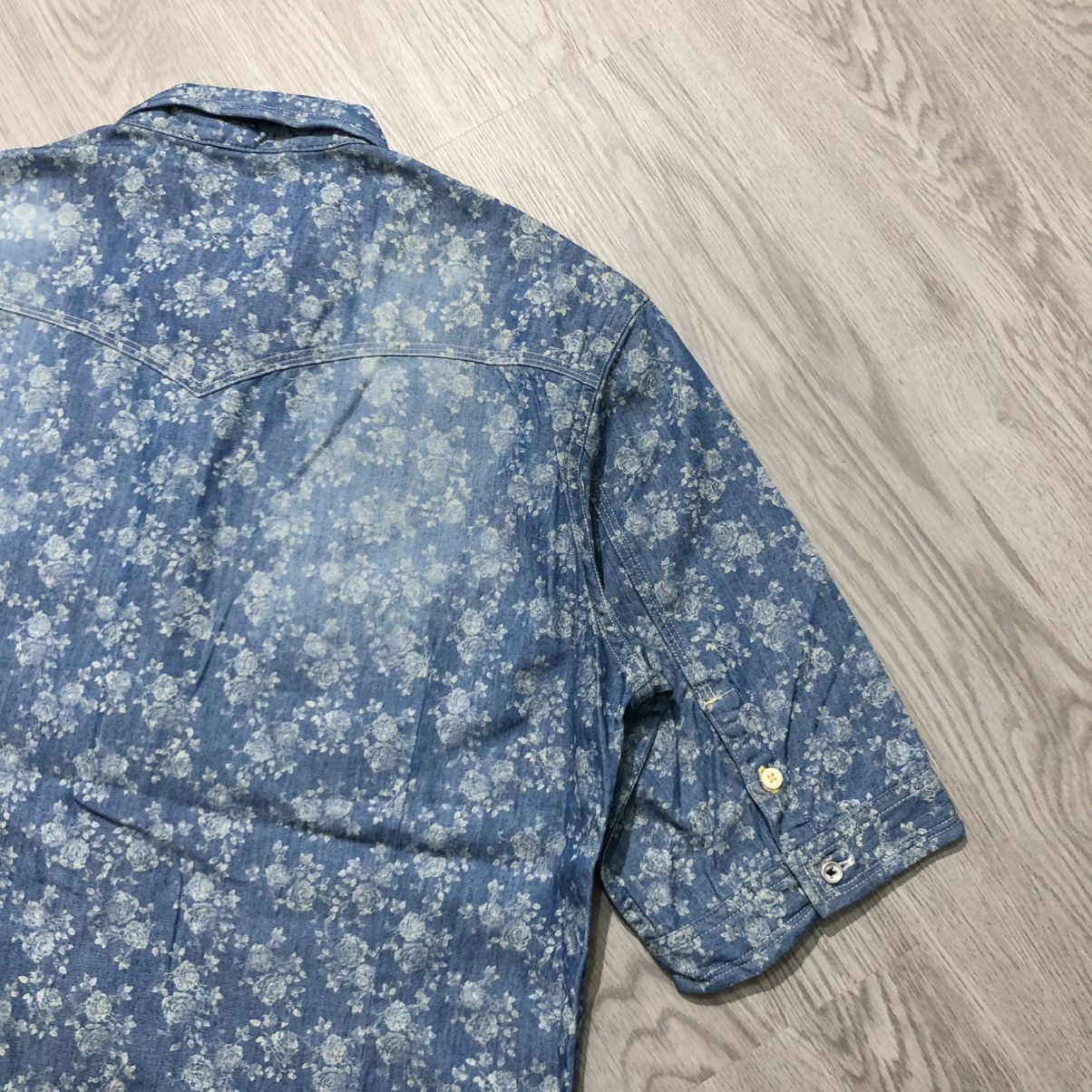 Nicole Club 2000s Nicole Club For Men Floral Motif Button Up Shirt Size US L / EU 52-54 / 3 - 9 Thumbnail