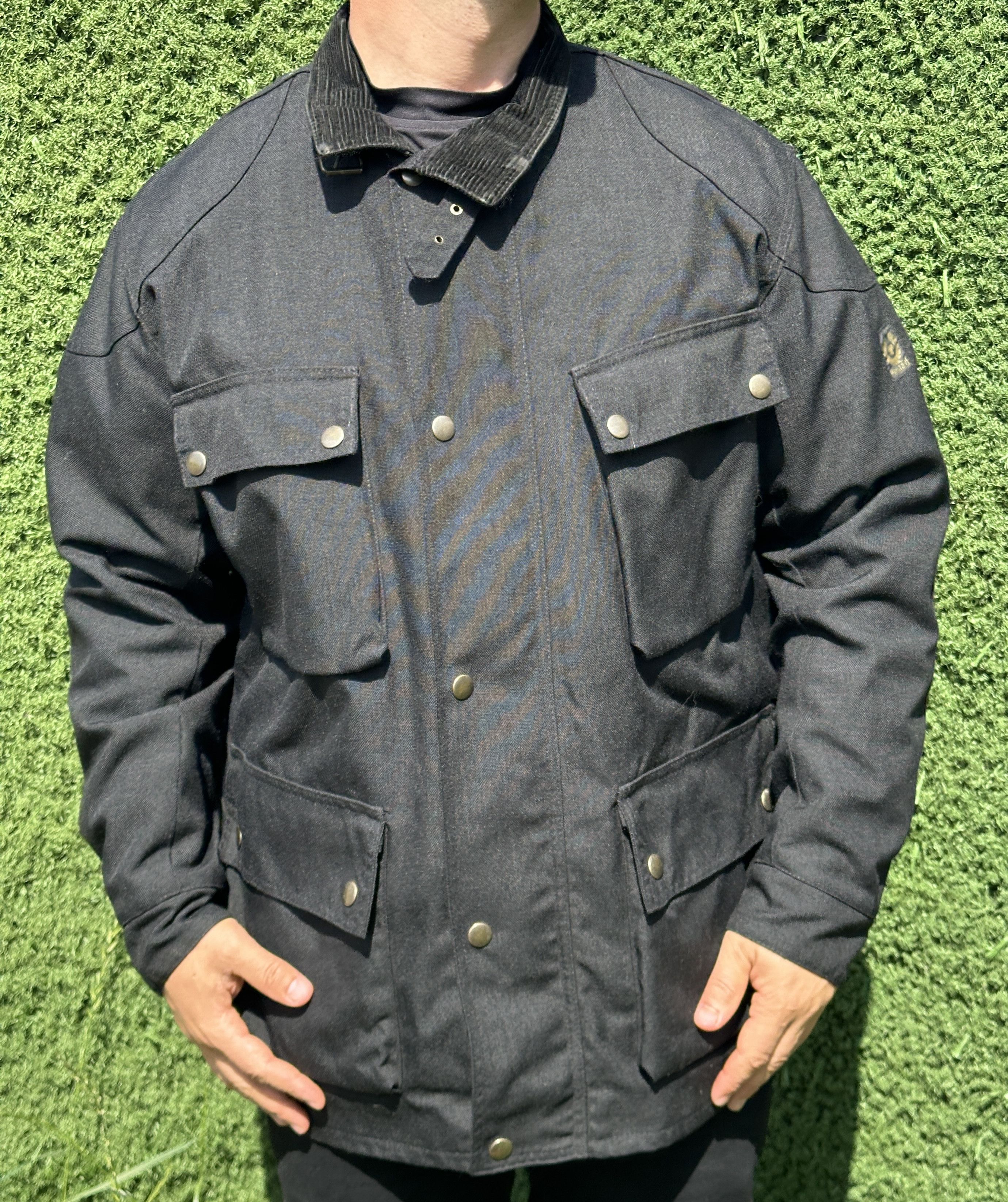 Belstaff Valtherm Insulated Knit Belstaff Biker Professional Size XL Size US XL / EU 56 / 4 - 2 Thumbnail