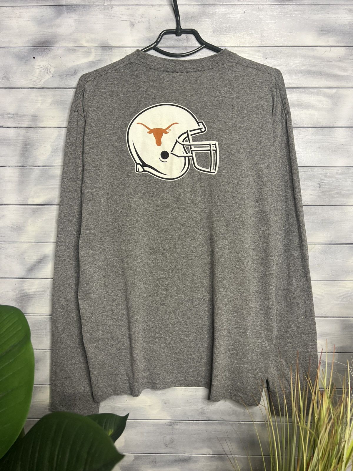 Vintage Rare Vintage Long-Sleeve Nike Texas Football Swoosh Centr Size US M / EU 48-50 / 2 - 4 Thumbnail