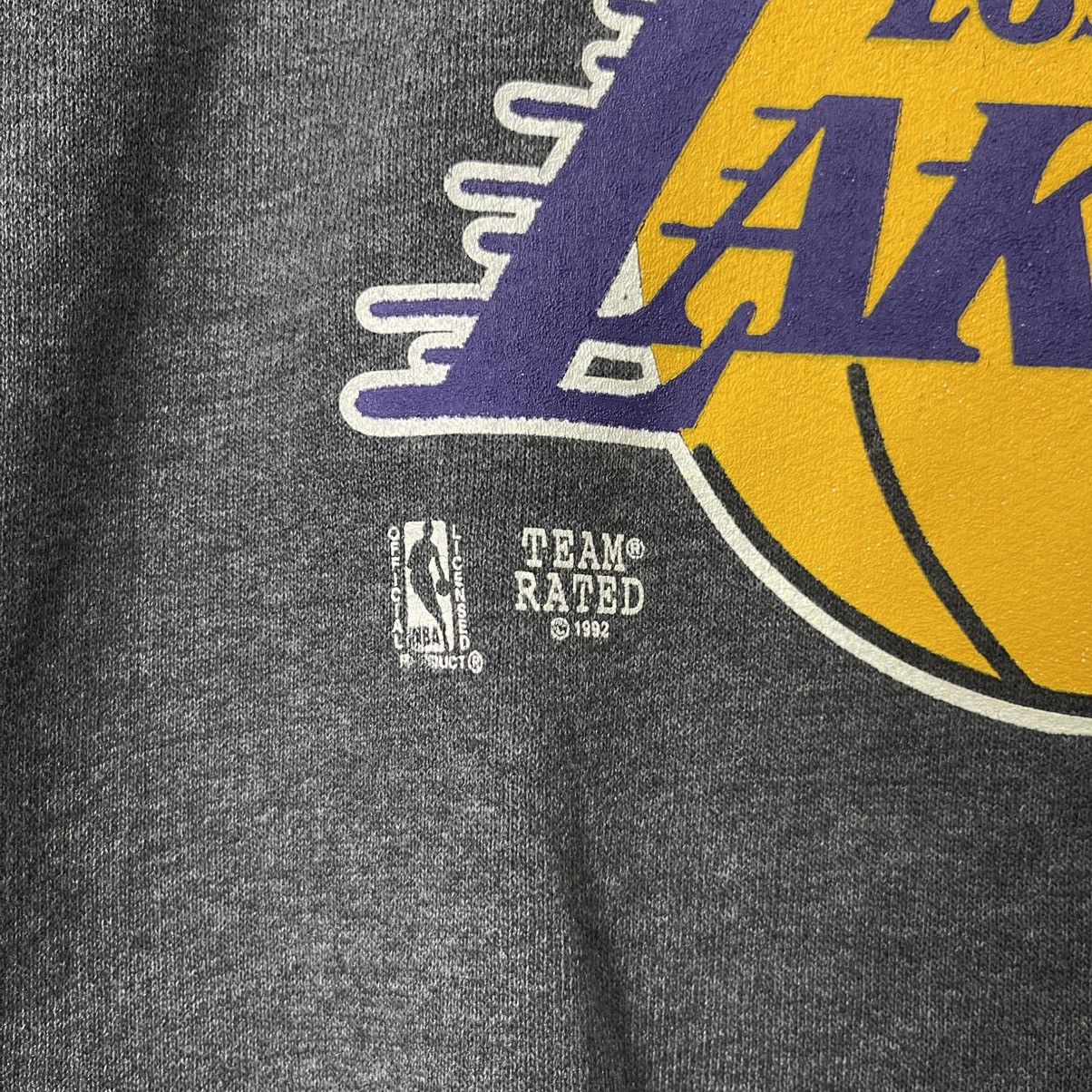 NBA Vintage 1992 Los Angeles Lakers Team Rated Sweatshirt Size US M / EU 48-50 / 2 - 5 Thumbnail