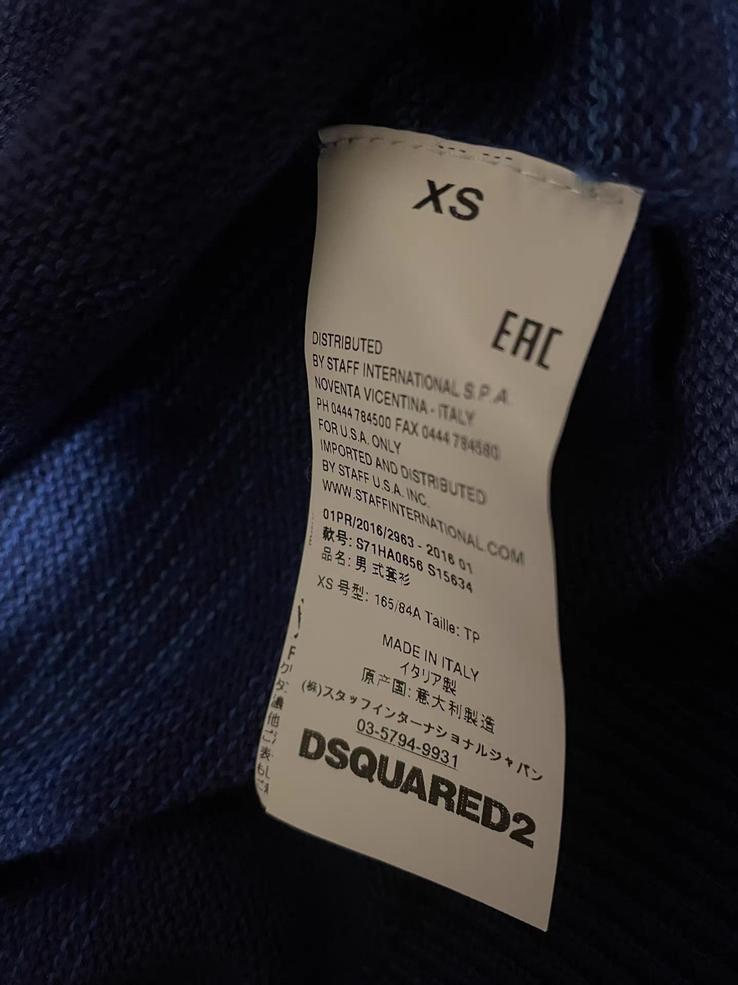 Dsquared2 Dsquared2 sweater Q4 Size US XS / EU 42 / 0 - 4 Thumbnail