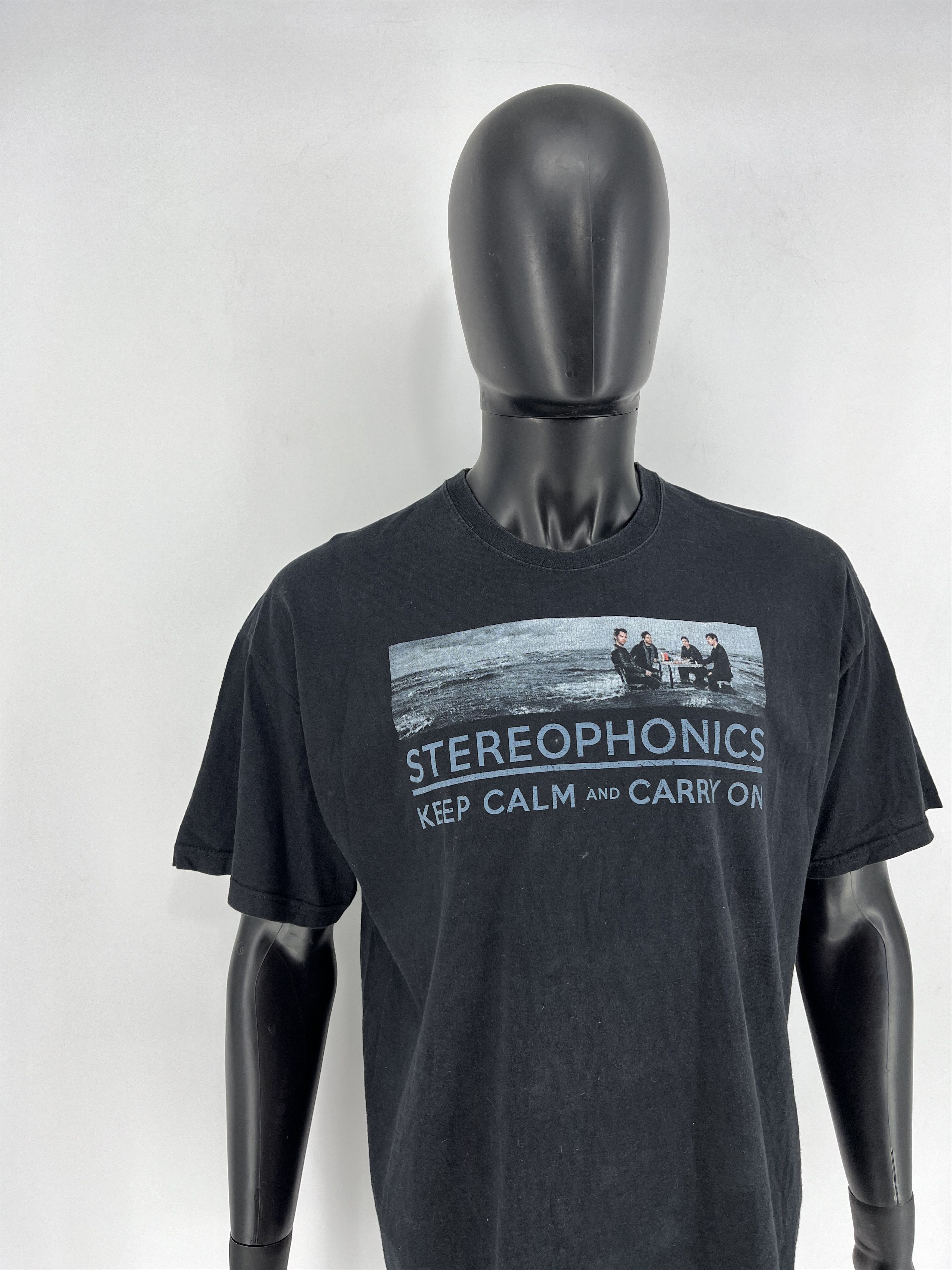 Band Tees × Vintage Stereophonics Keep Calm And Carry On 2010 European Tour Tee Size US XL / EU 56 / 4 - 4 Thumbnail