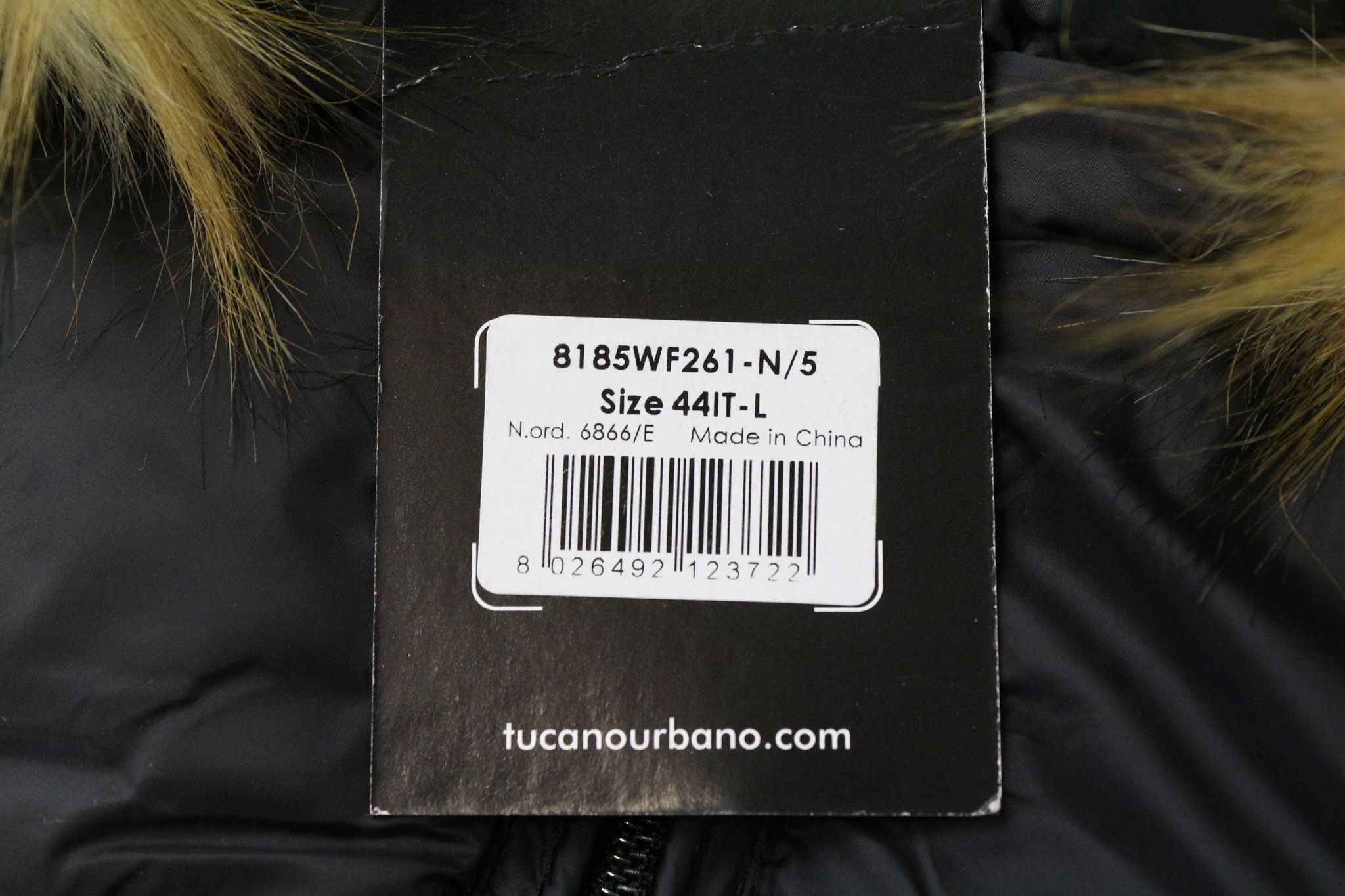 Other FURBET L Black Padded Faux Fur Hooded Jacket 74815 Size L / US 10 / IT 46 - 4 Thumbnail