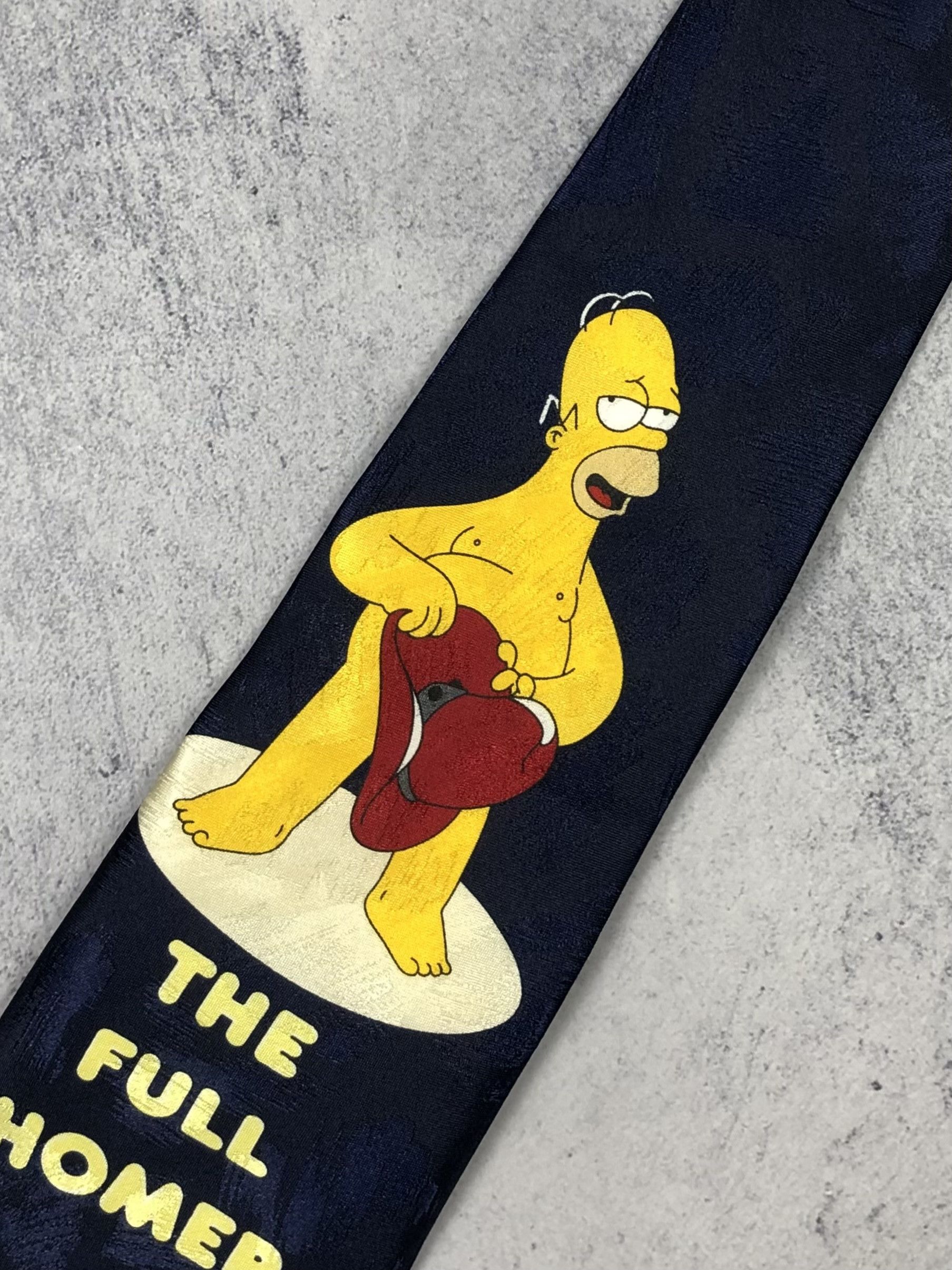 The Simpsons Vintage 1998 The Simpsons The Full Homer Tie Size ONE SIZE - 1 Thumbnail