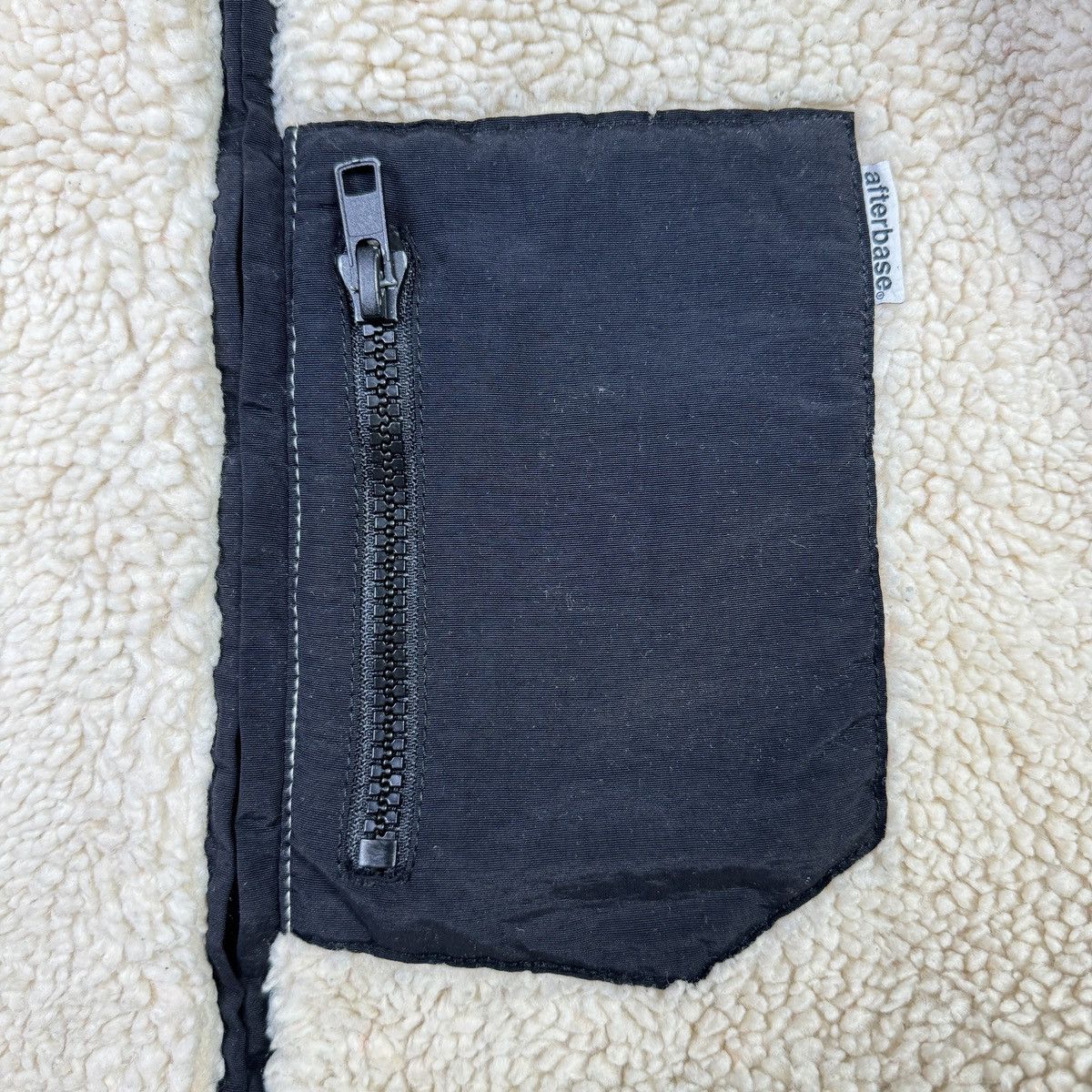 Japanese Brand Japanese Brand Afterbase Matted Fleece Mesh Net Lined Jacket Size US XL / EU 56 / 4 - 6 Thumbnail