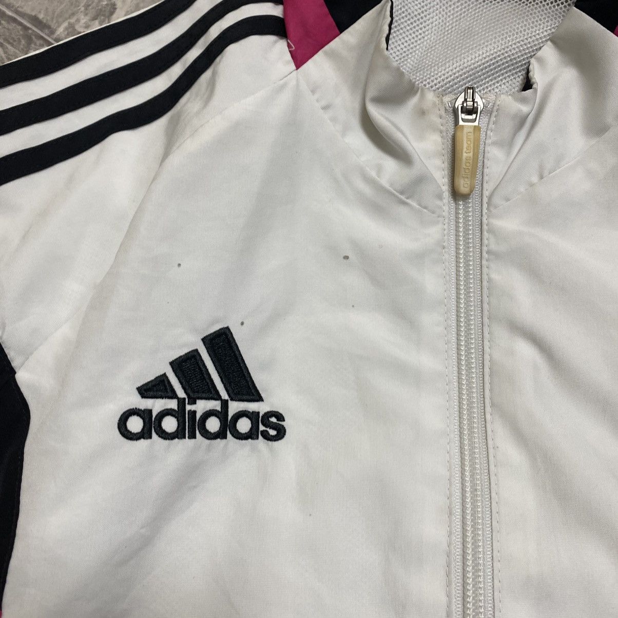 Adidas Vintage Adidas Real Madrid Football Jacket Soccer Track Top Size US S / EU 44-46 / 1 - 7 Thumbnail